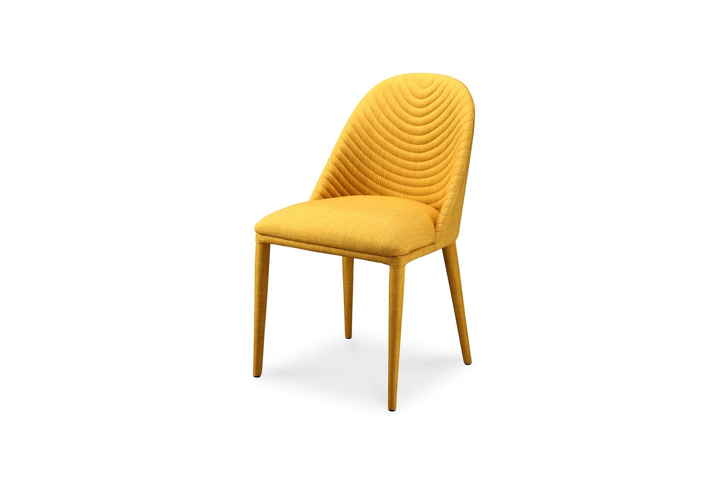 Moe's Libby Contemporary Dining Chair Set of 2 - Yellow