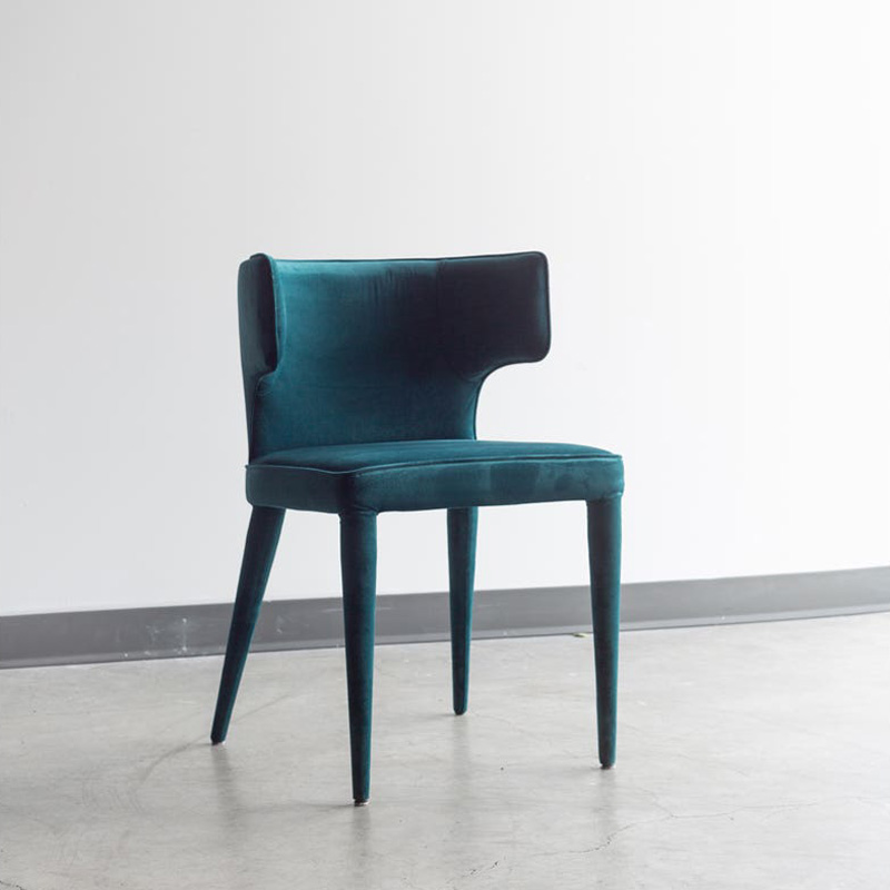 Moe's Jennaya Dining Chair - Teal