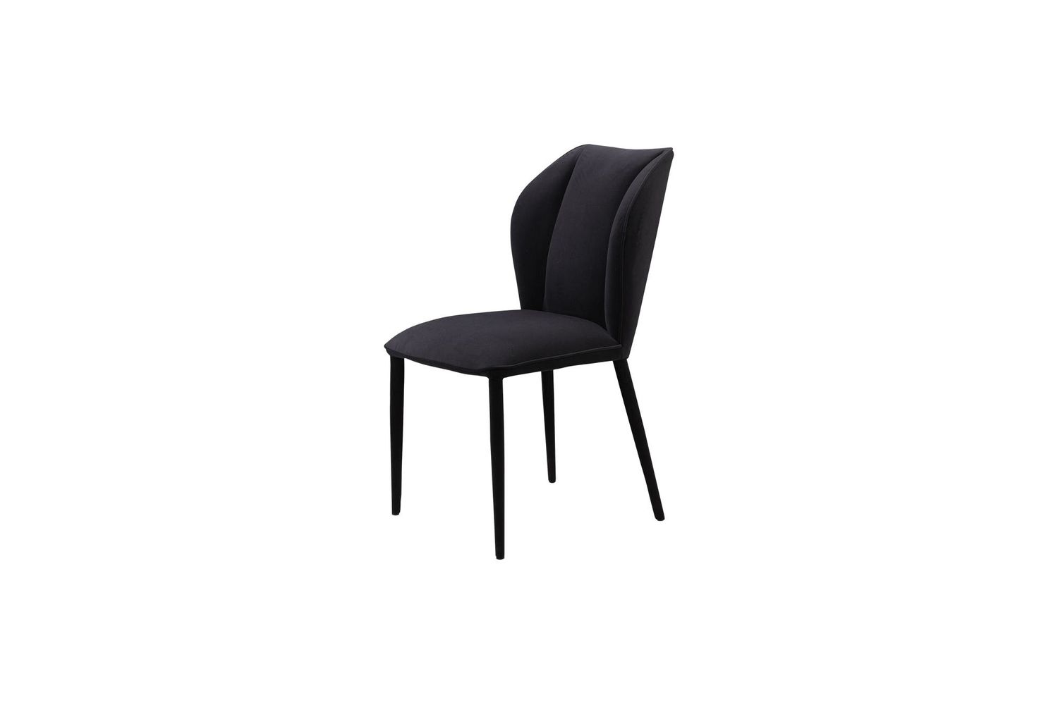 Moe's - Broonsy Contemporary Dining Chair in Charcoal Gray