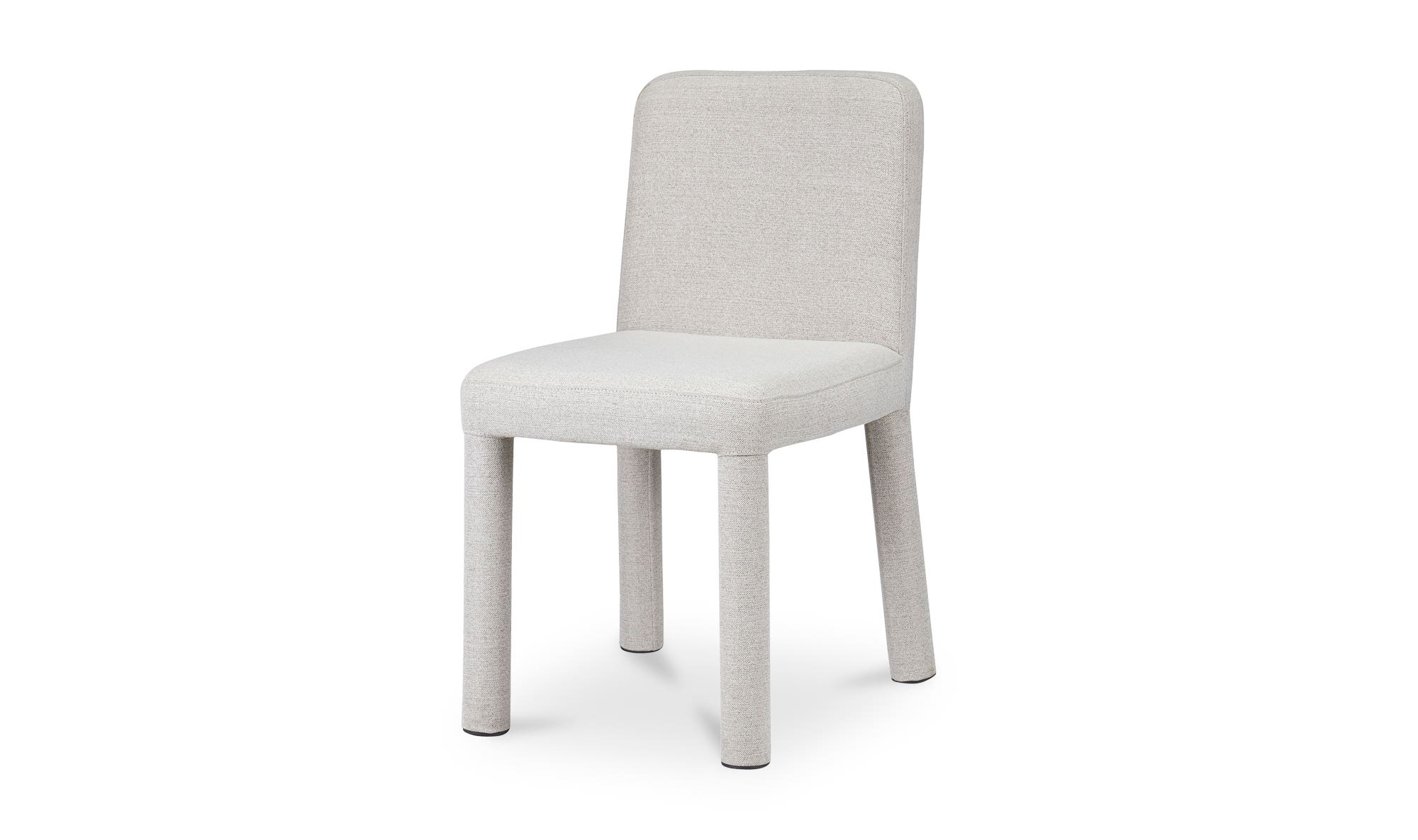 Moe's Place Contemporary Dining Chair Set of 2 - Light Gray