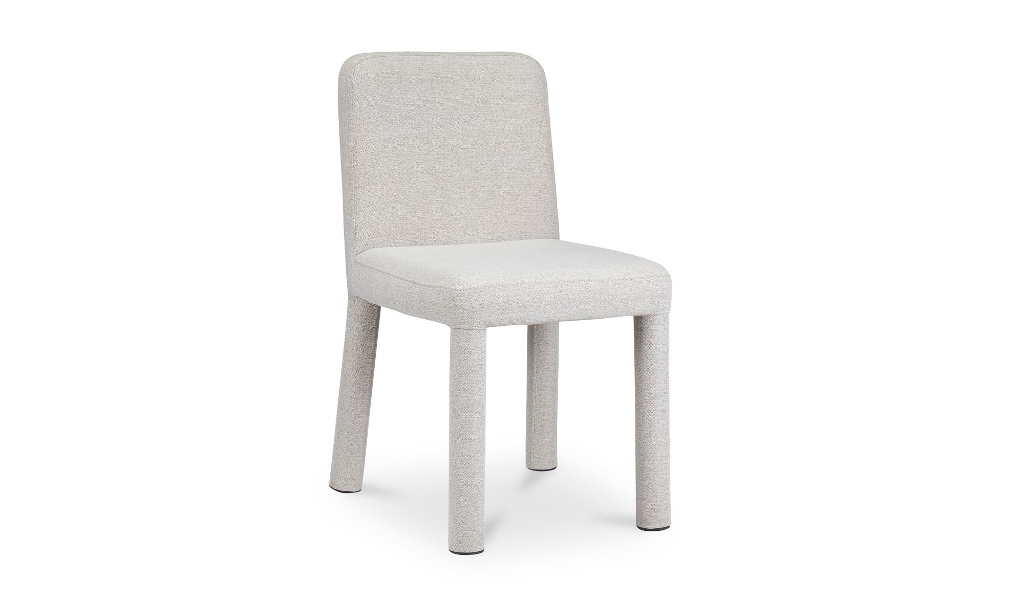 Moe's Place Contemporary Dining Chair Set of 2 - Light Gray