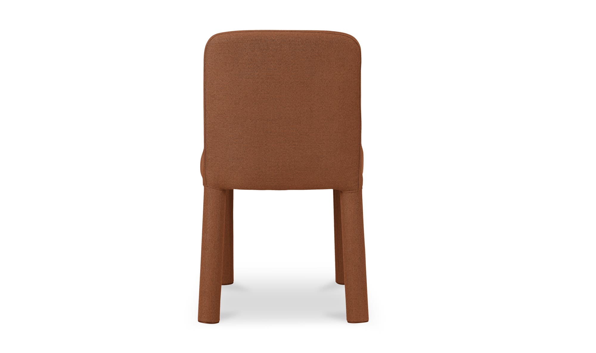 Moe's Place Contemporary Dining Chair Set of 2 - Rust