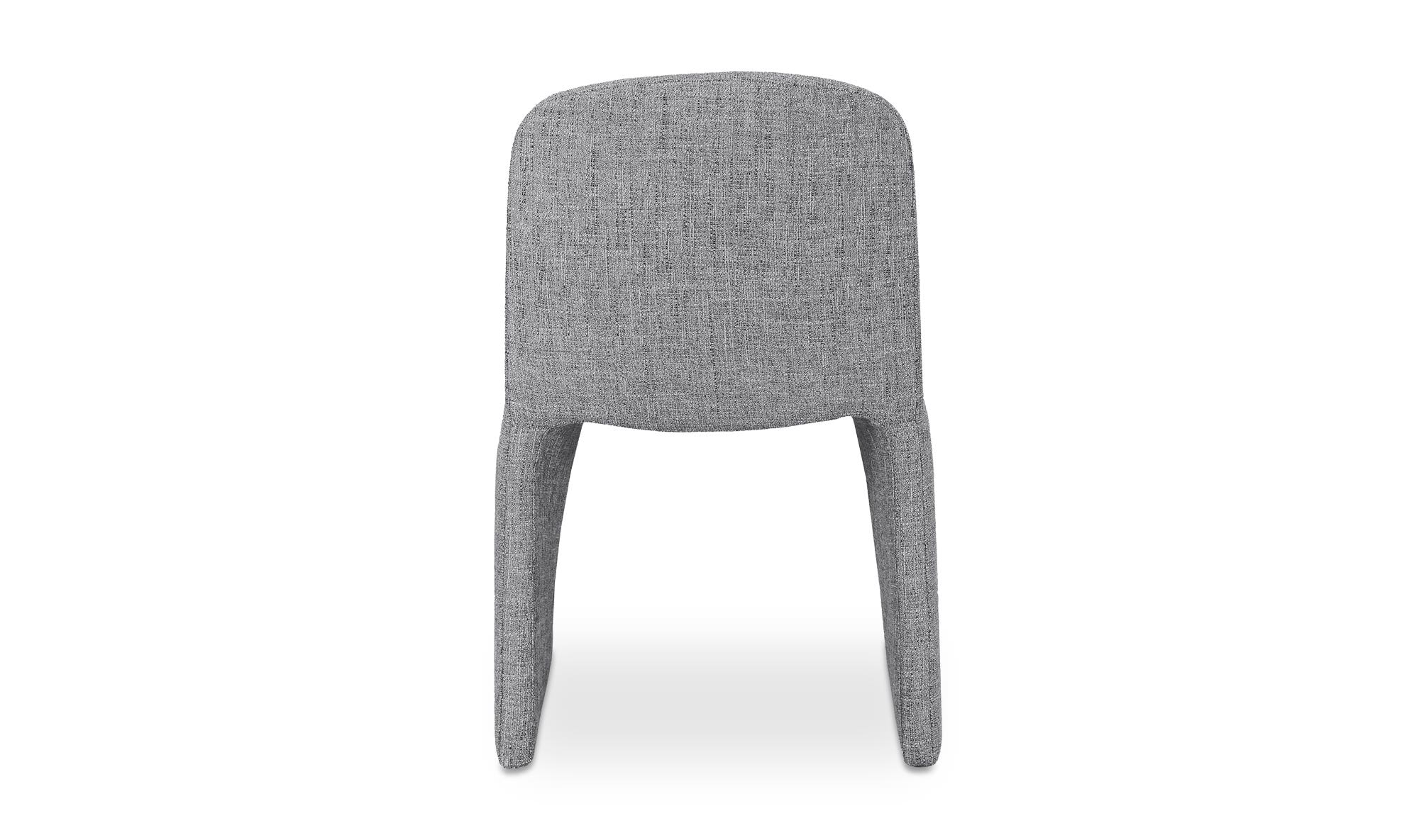 Moe's Ella Contemporary Dining Chair - Heather Gray