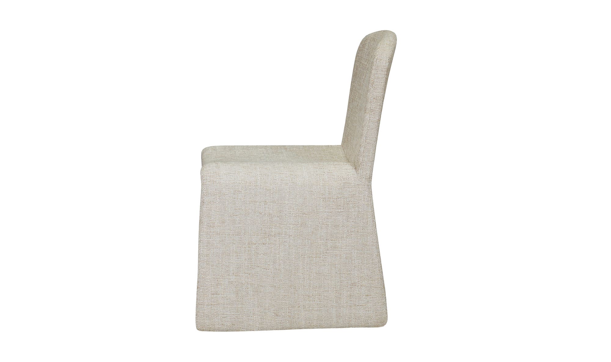 Moe's Ella Contemporary Dining Chair - Heather Beige