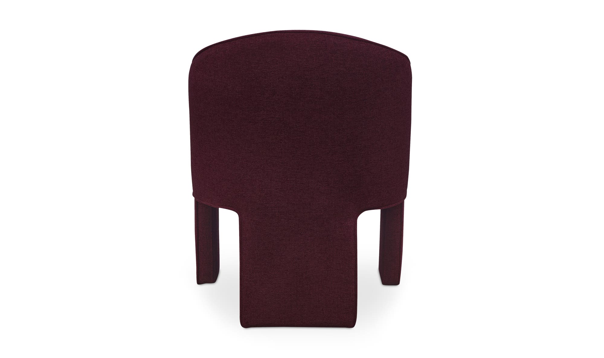 Moe's Clara Contemporary Dining Chair - Plum