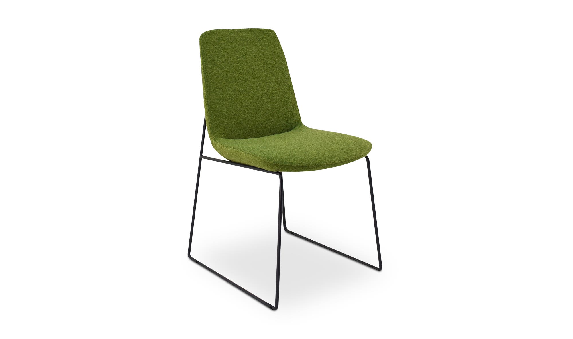 Moe's Ruth Contemporary Dining Chair Set of 2 - Green