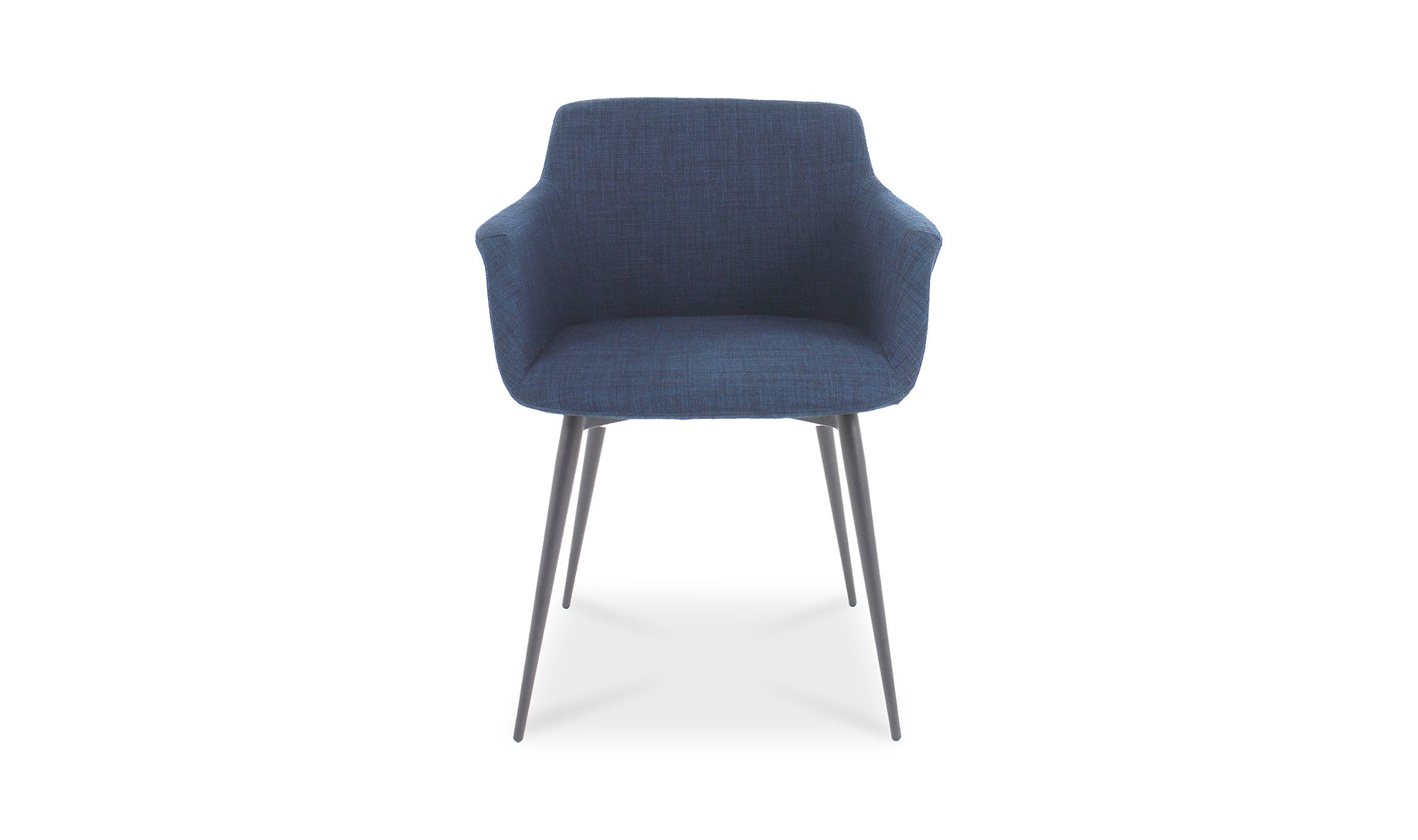 Moe's Ronda Contemporary Armchair Set of 2 - Blue