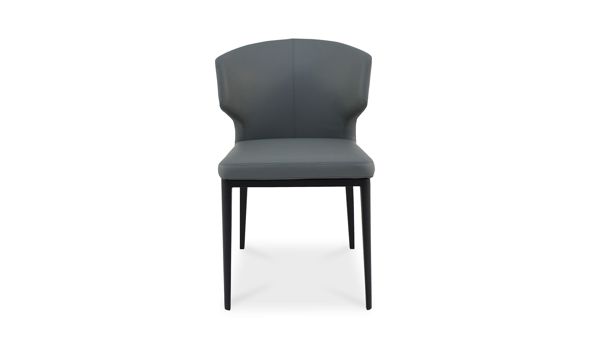 Moe's Delaney Contemporary Dining Chair Set of 2 - Gray