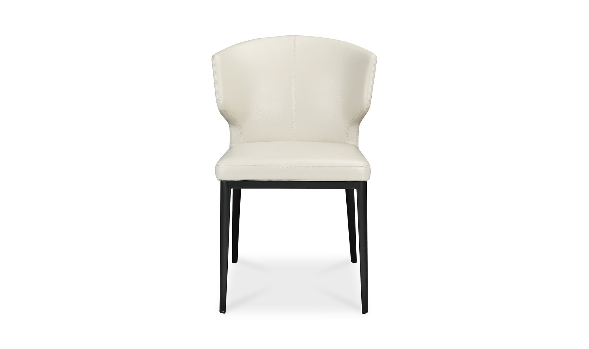 Moe's Delaney Contemporary Dining Chair Set of 2 - Beige