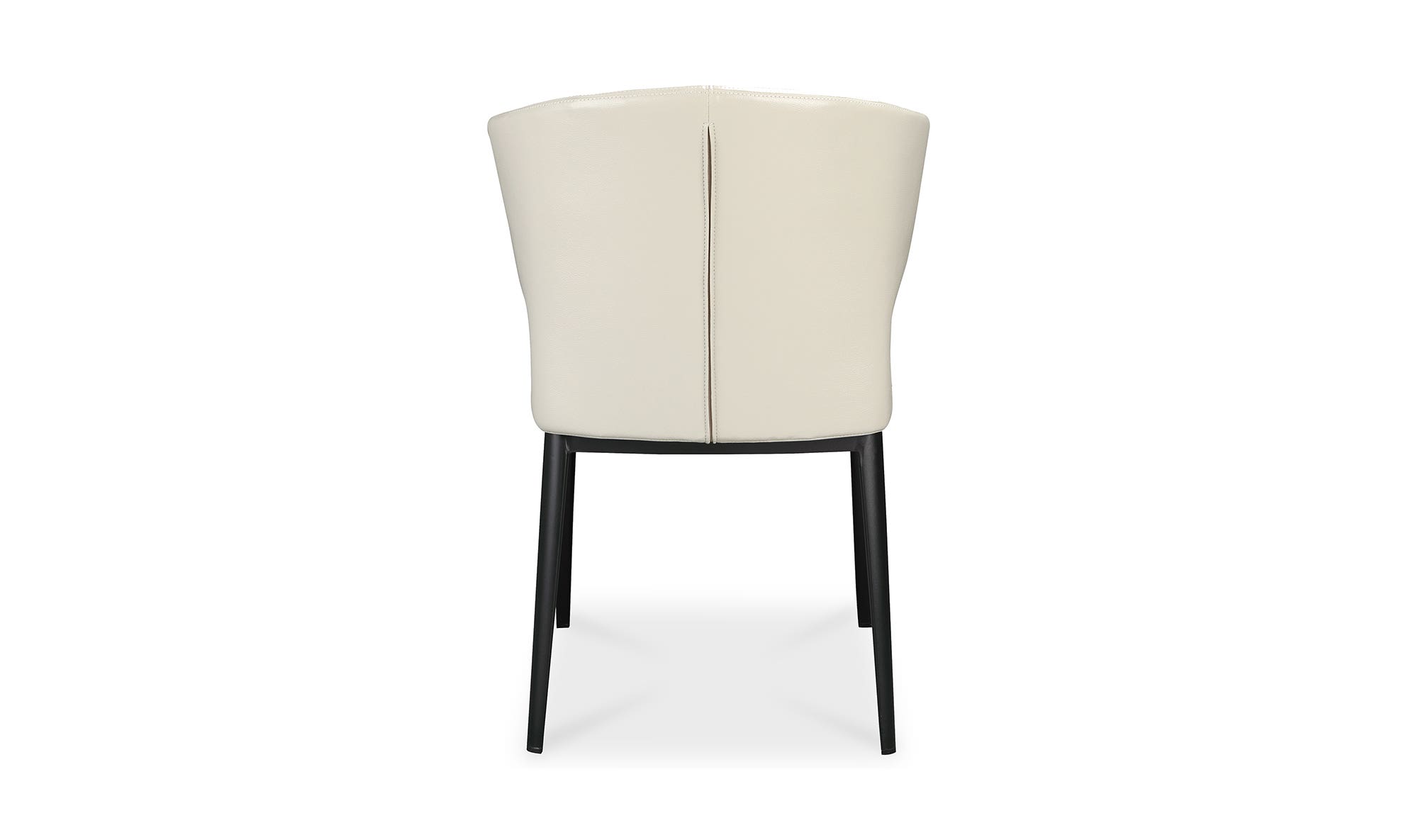 Moe's Delaney Contemporary Dining Chair Set of 2 - Beige