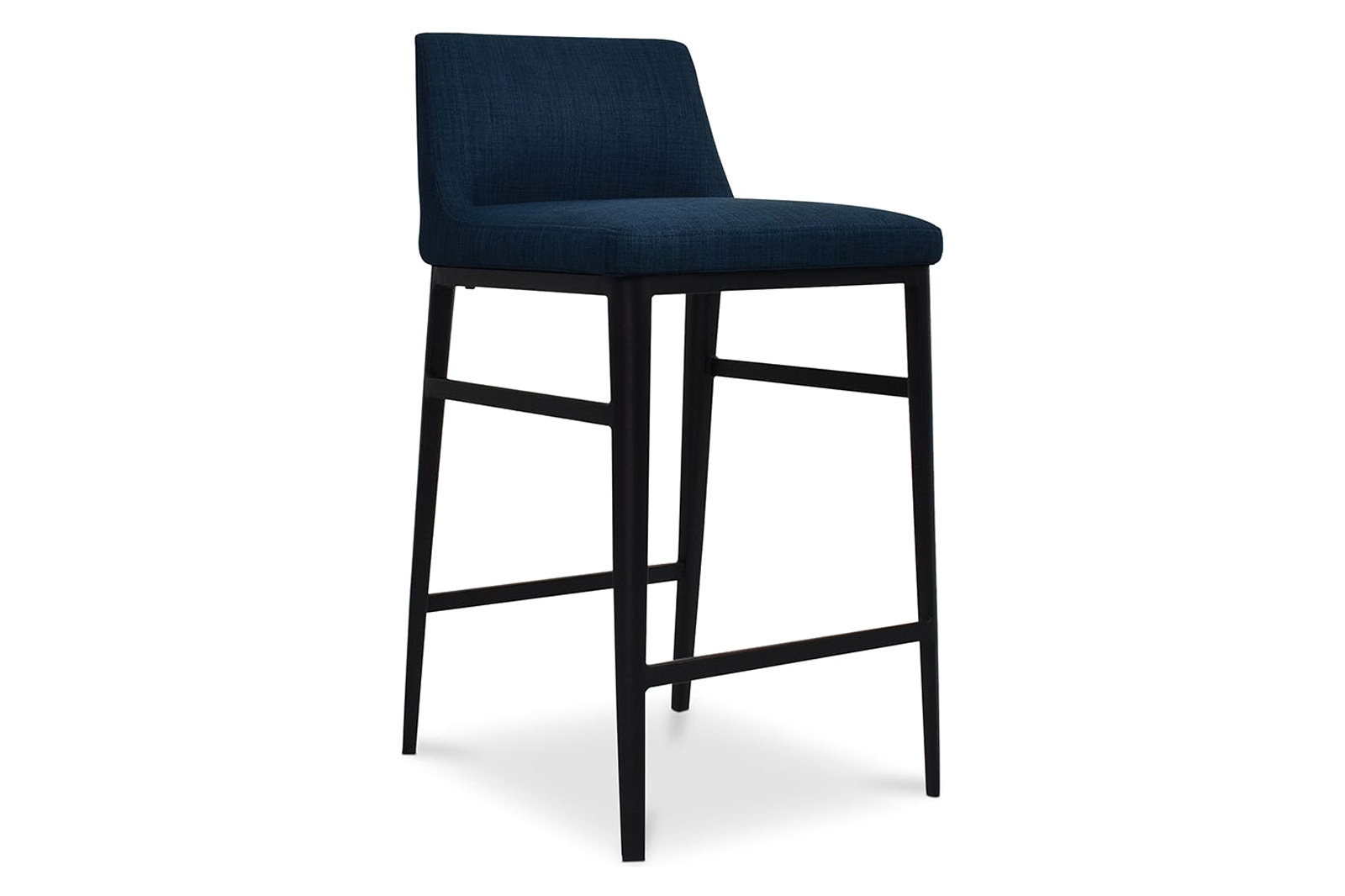 Moe's Baron Counter Stool - Blue