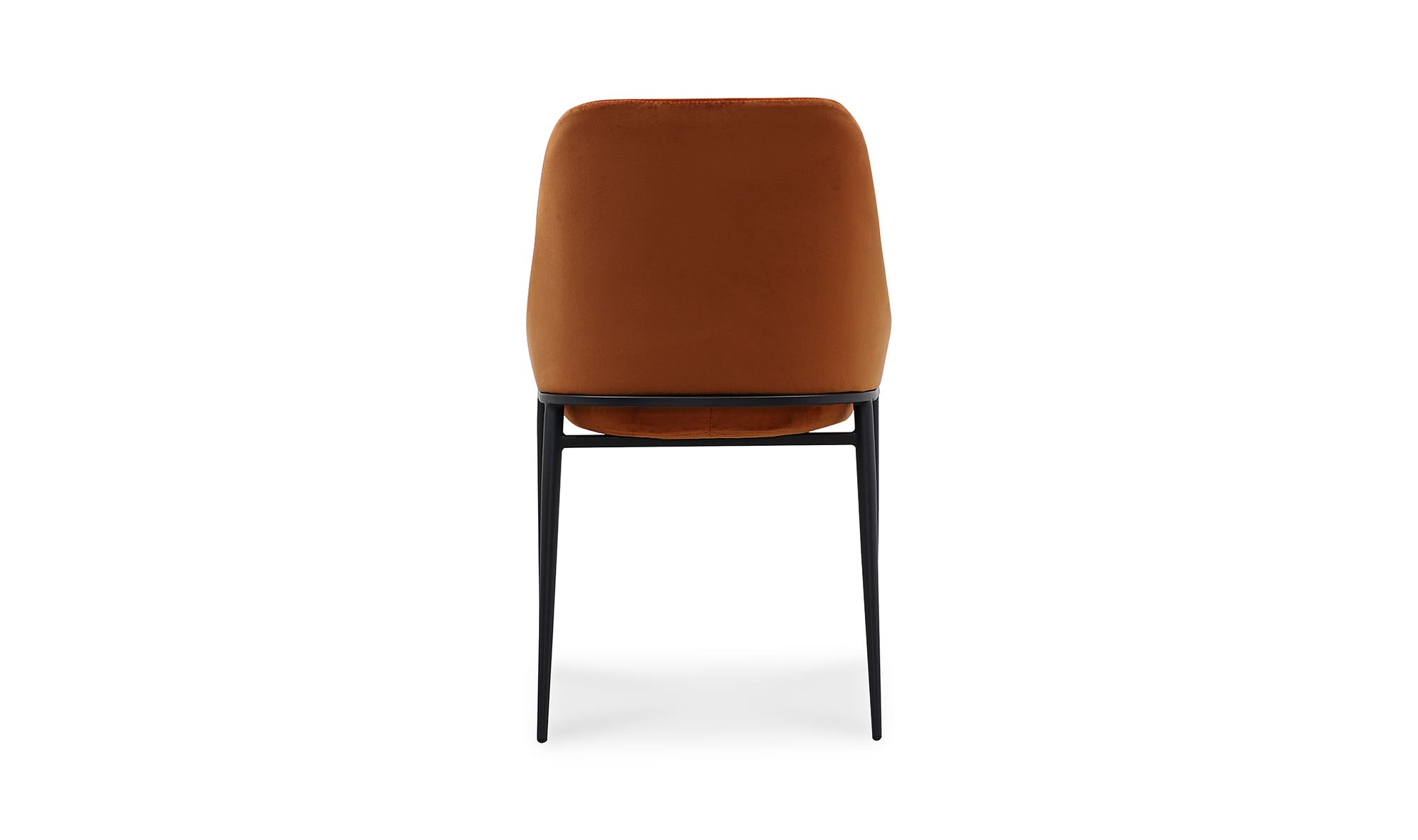 Moe's Sedona Contemporary Dining Chair Set of 2 - Orange