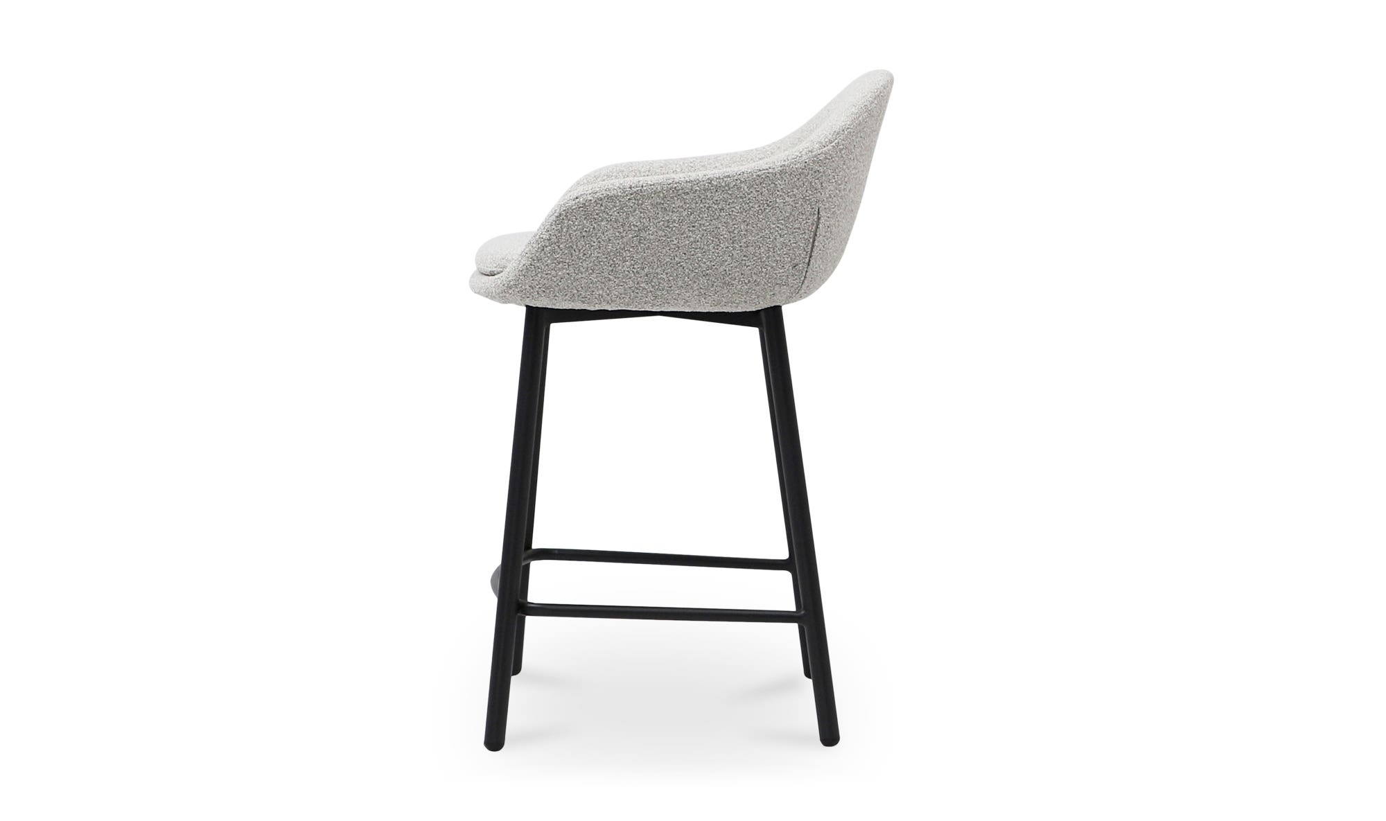 Moe's Emily Modern Counter Stool - Heather Beige