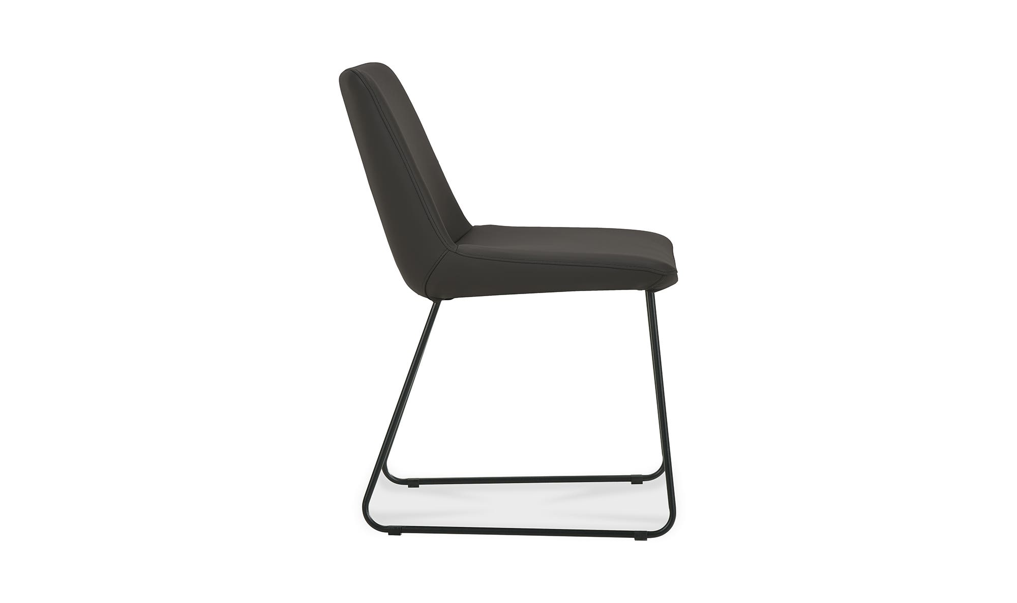 Moe's Villa Contemporary Dining Chair Set of 2 - Black