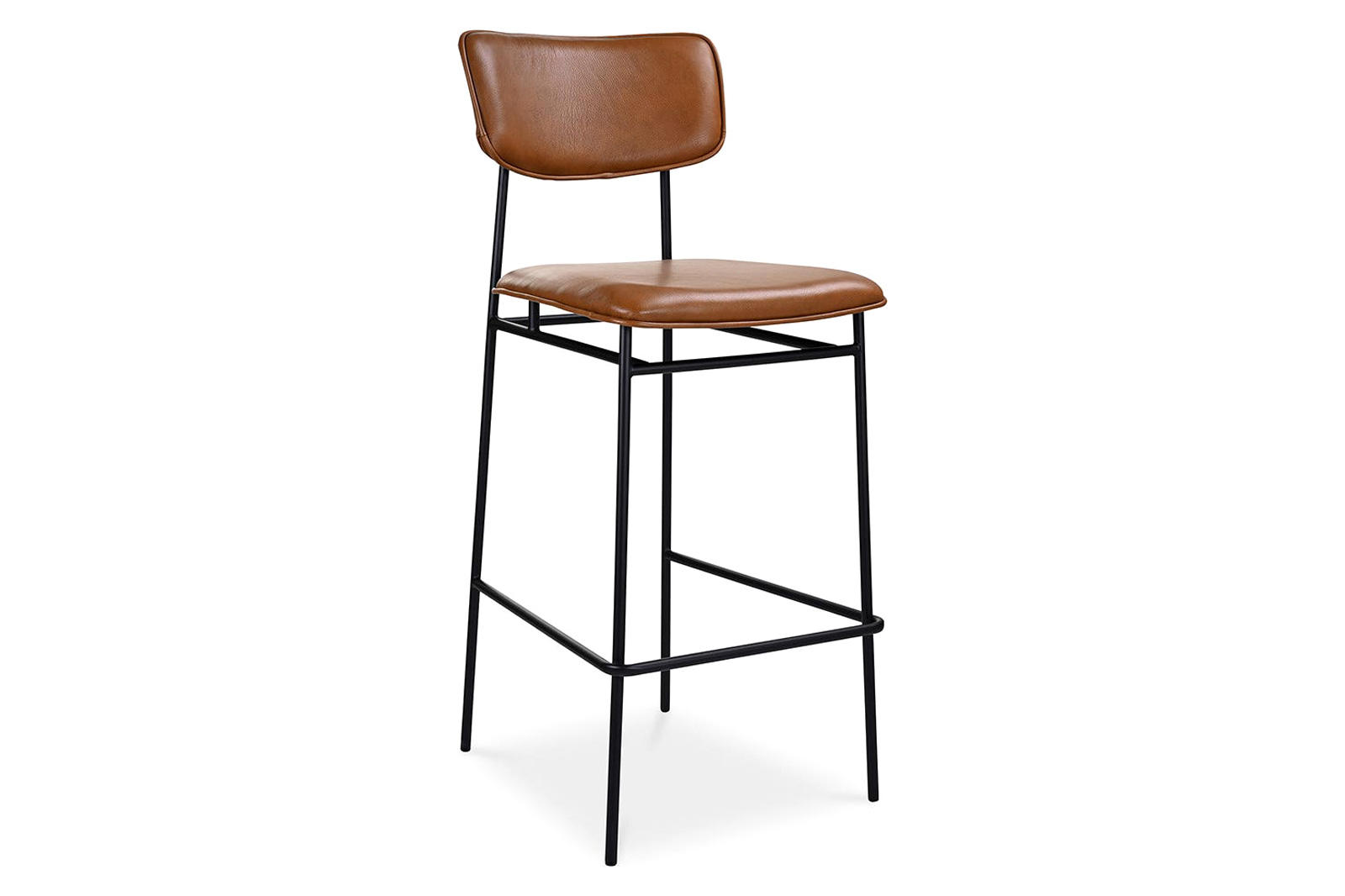 Moe's Sailor Bar Stool - Brown