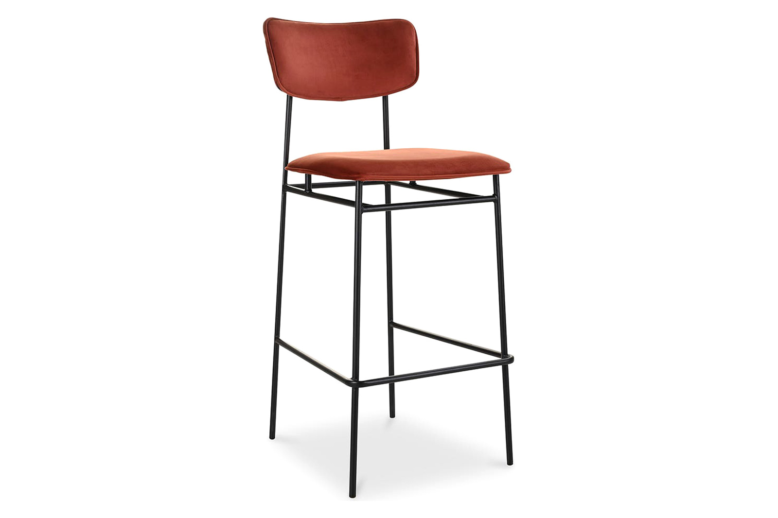 Moe's Sailor Bar Stool - Amber