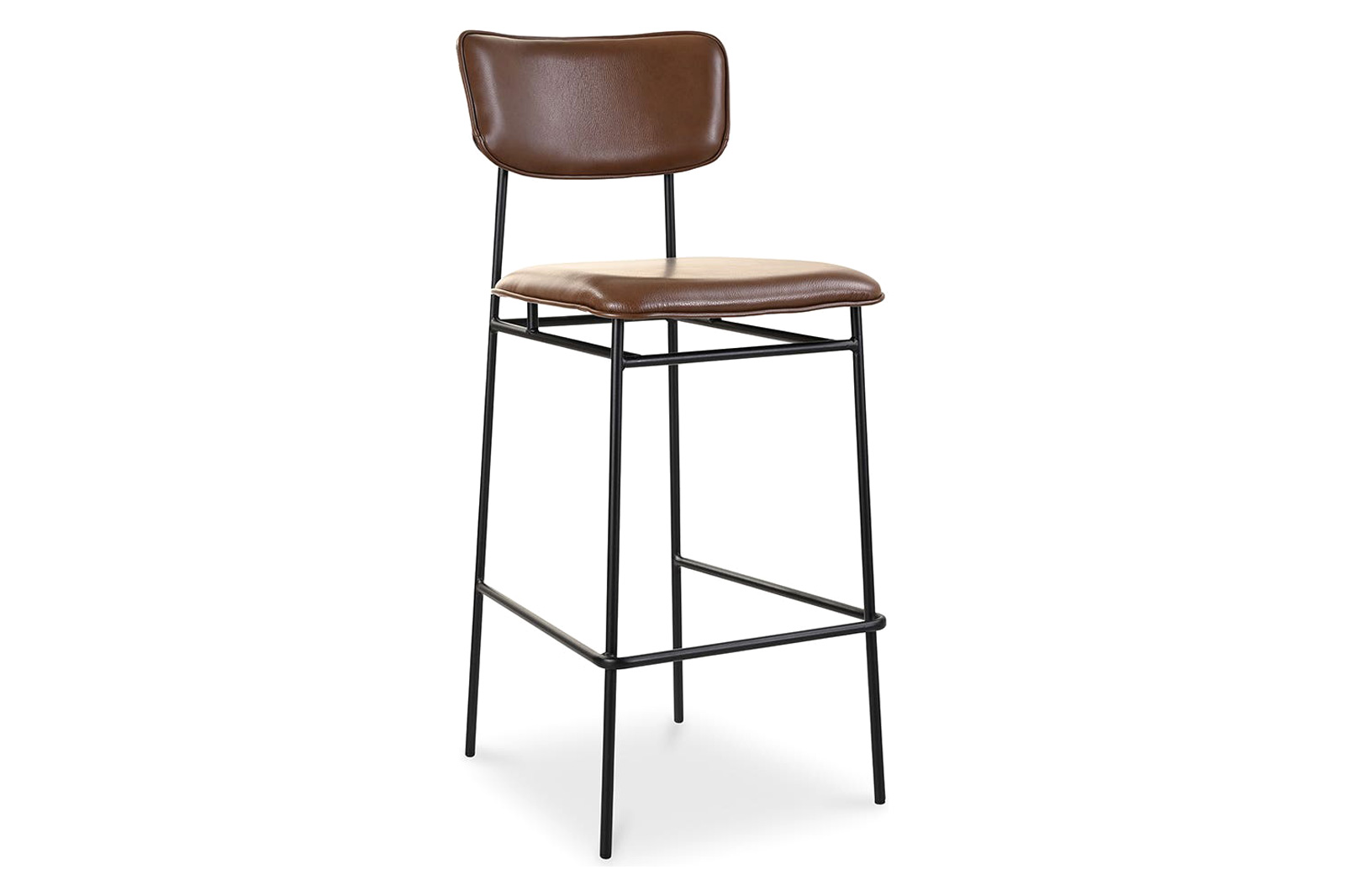 Moe's Sailor Bar Stool - Dark Brown