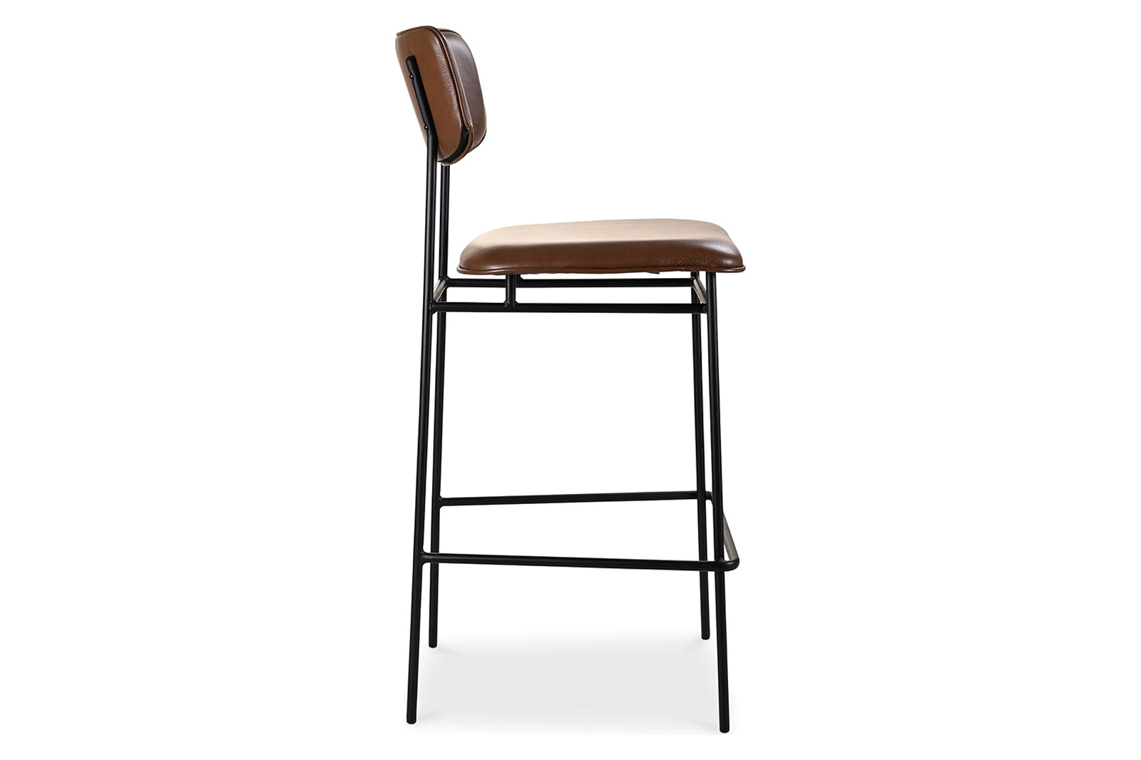 Moe's Sailor Bar Stool - Dark Brown