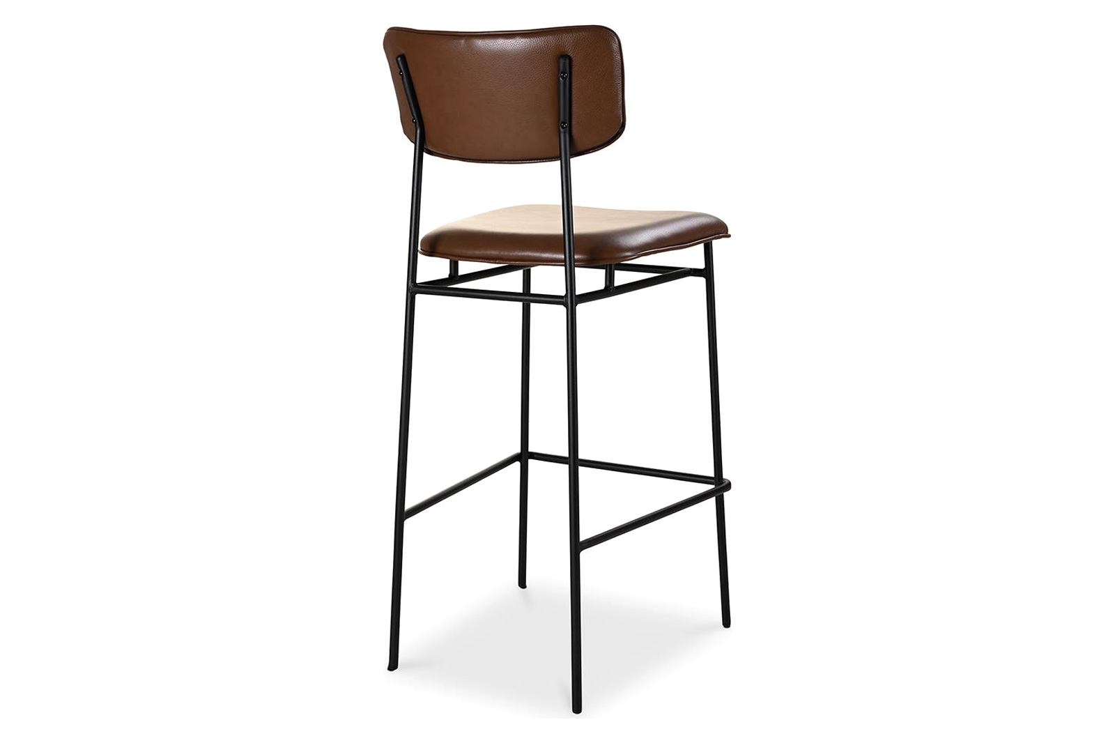 Moe's Sailor Bar Stool - Dark Brown