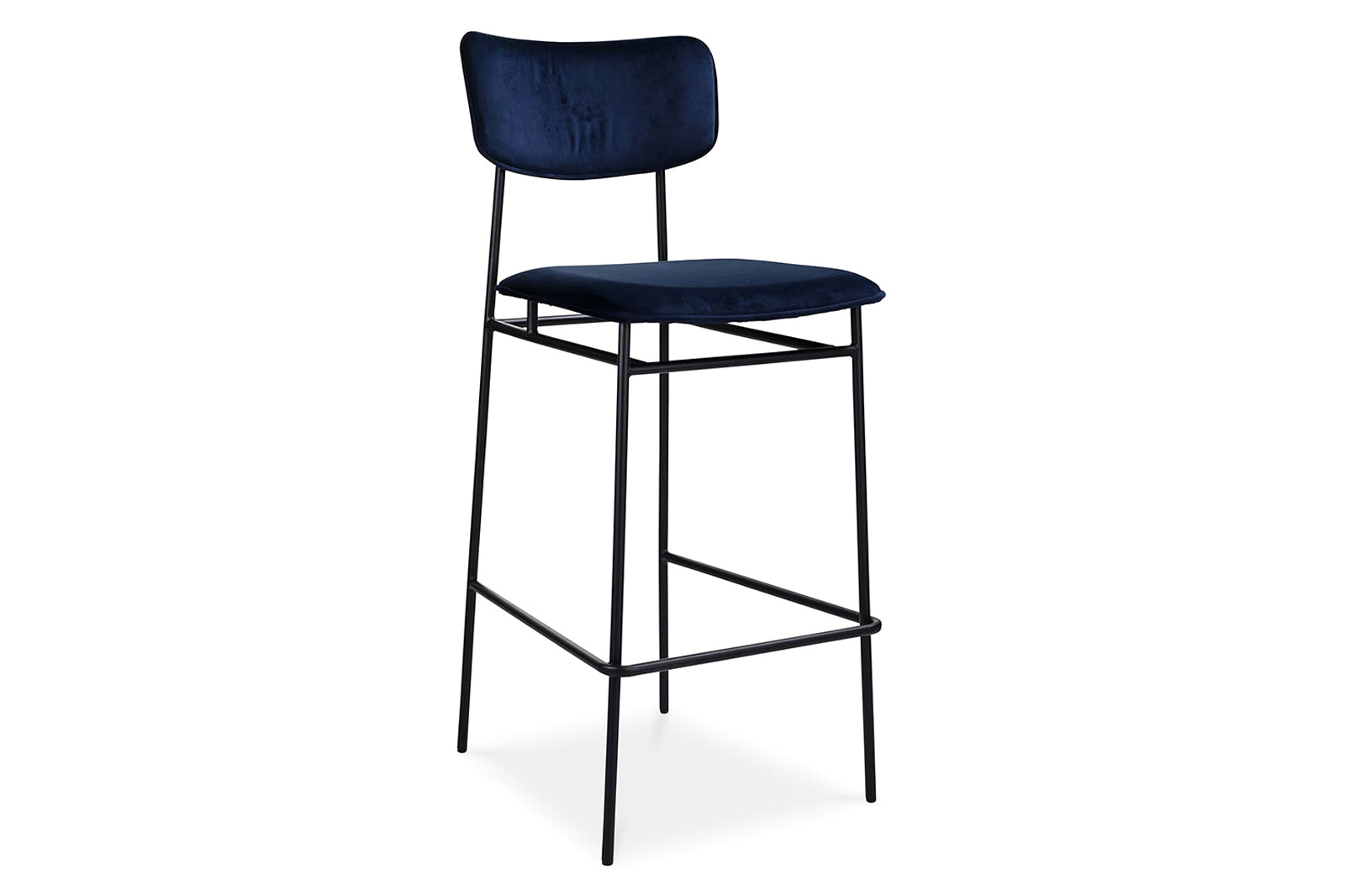 Moe's Sailor Bar Stool - Blue