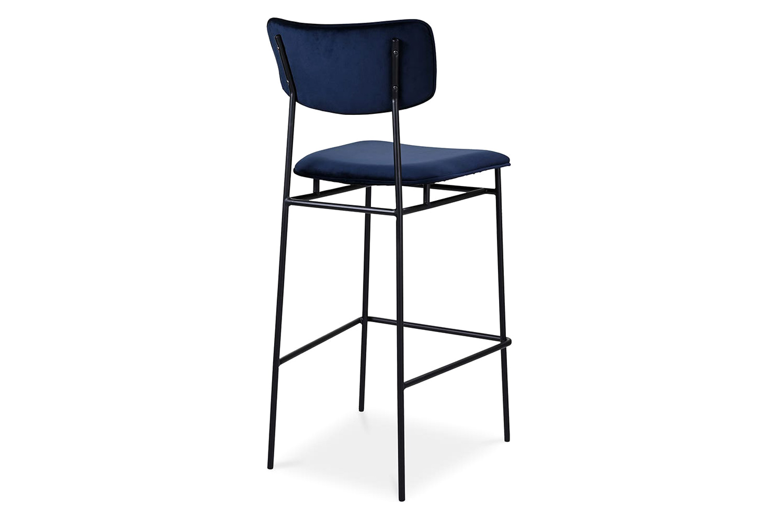 Moe's Sailor Bar Stool - Blue