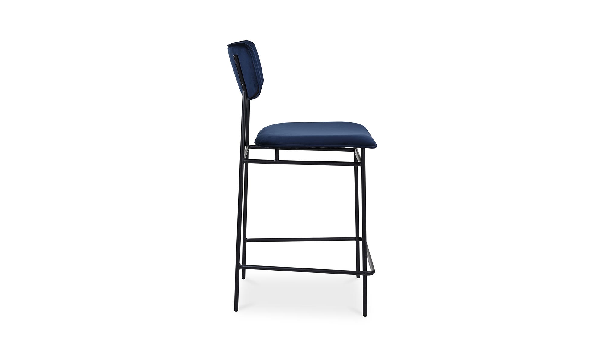 Moe's Sailor Modern Counter Stool - Blue