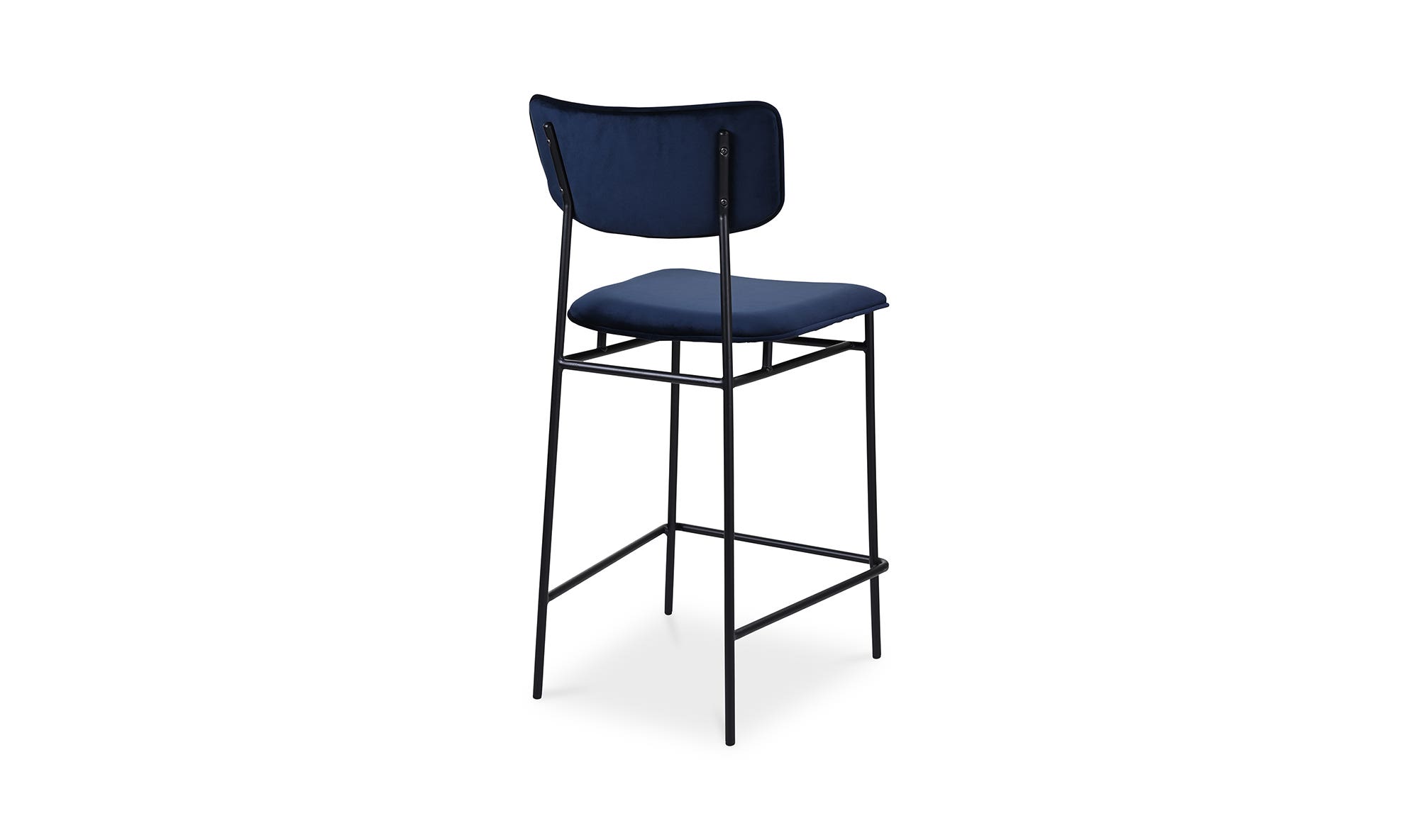 Moe's Sailor Modern Counter Stool - Blue