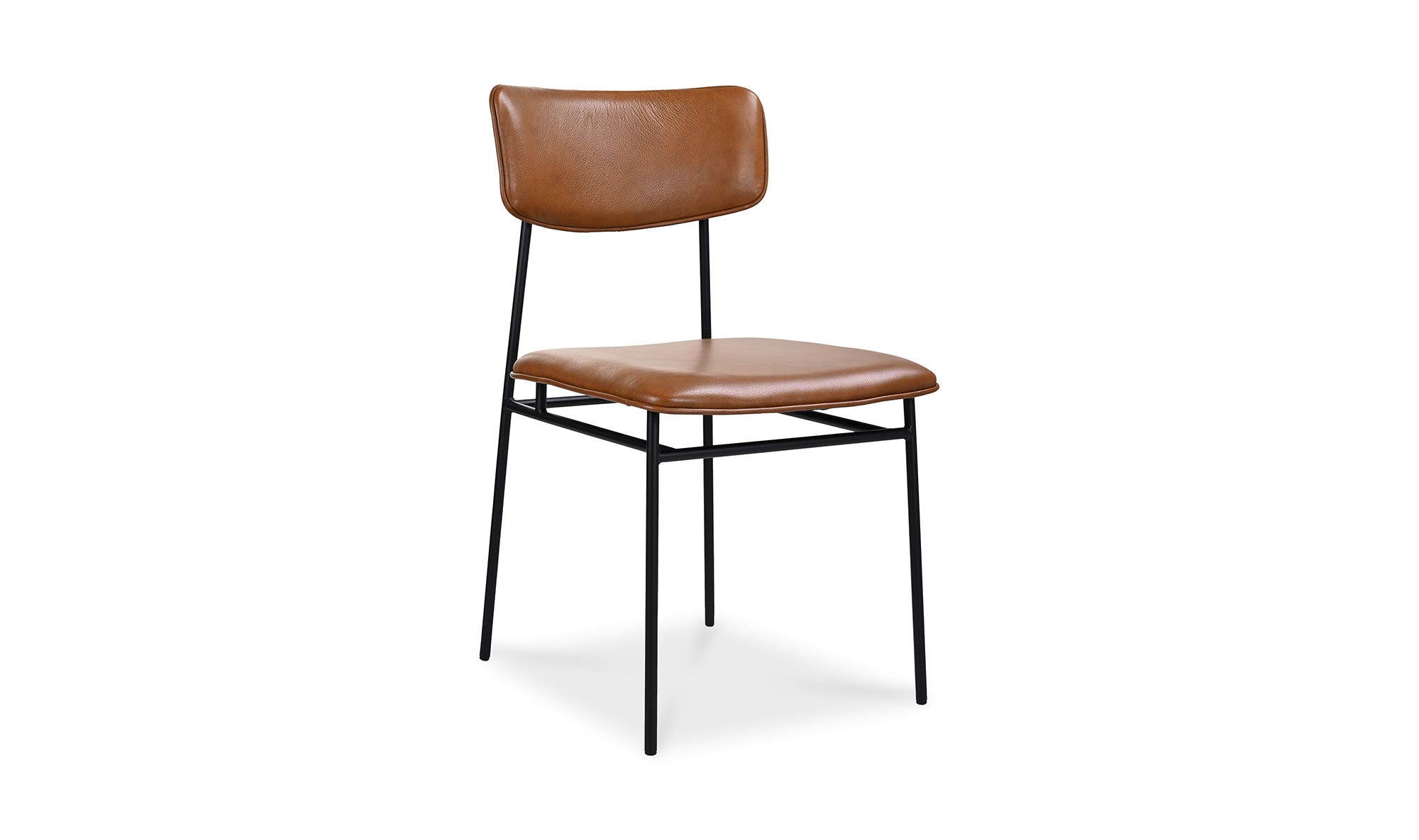 Moe's Sailor Modern Dining Chair Set of 2 - Brown