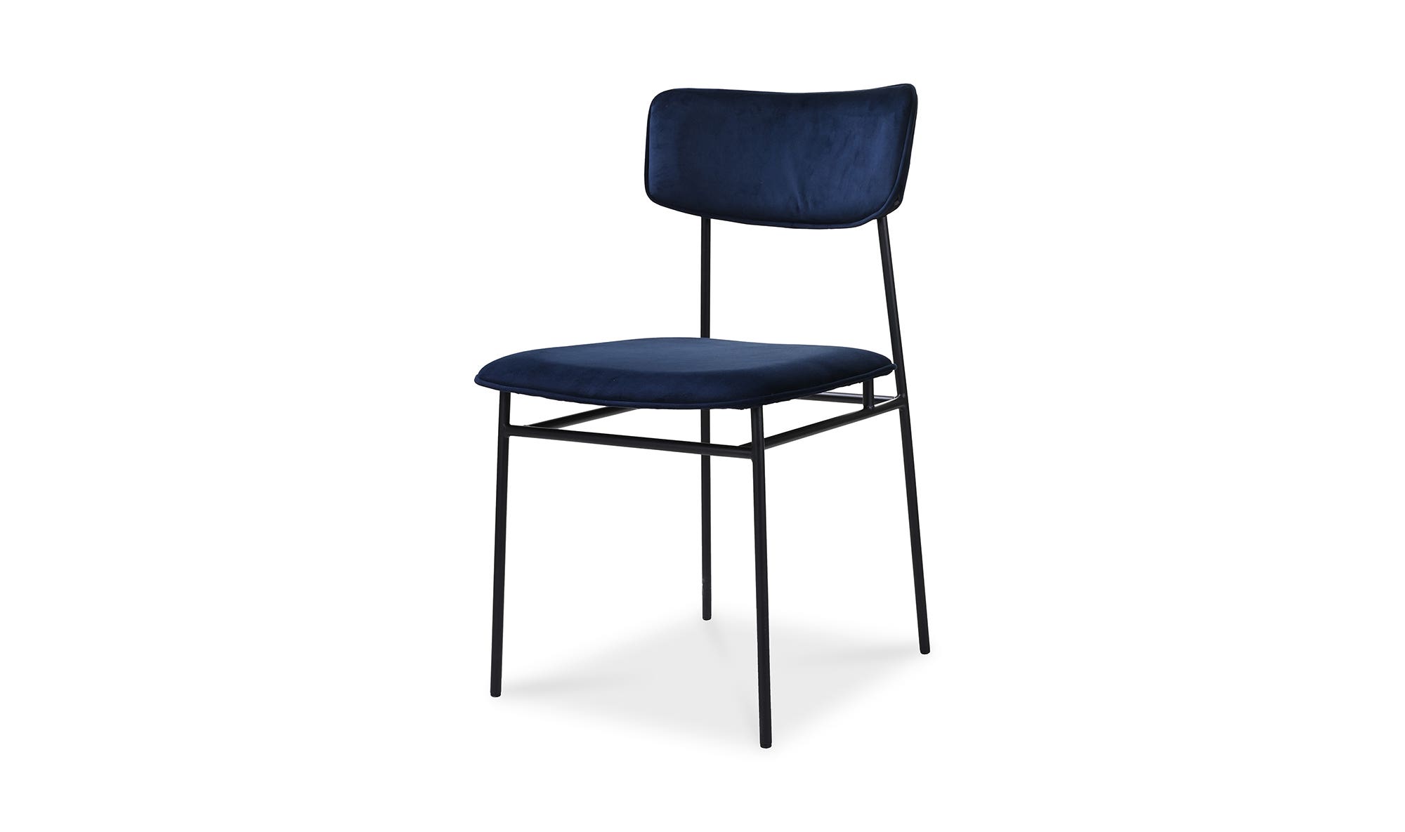 Moe's Sailor Modern Dining Chair Set of 2 - Blue