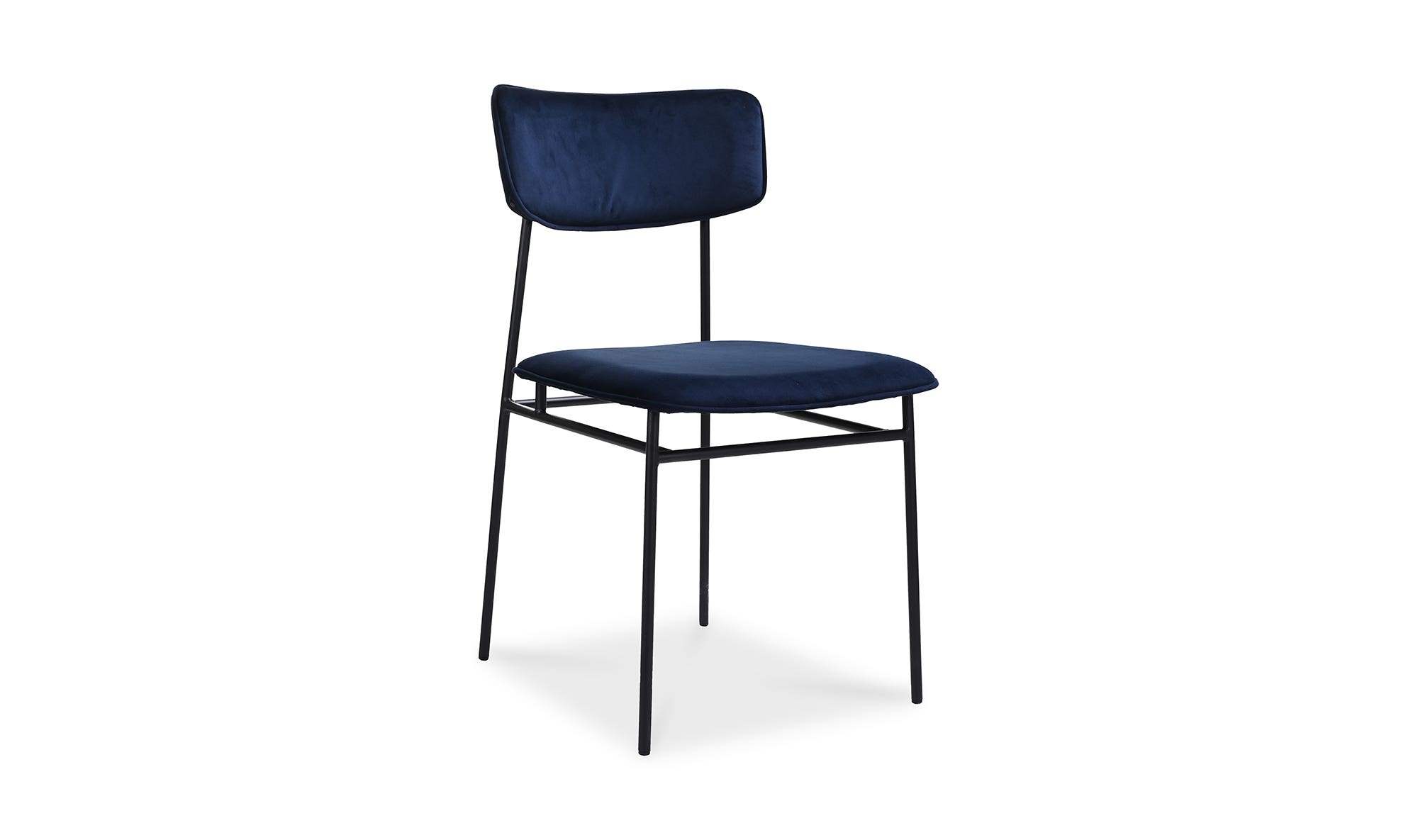 Moe's Sailor Modern Dining Chair Set of 2 - Blue