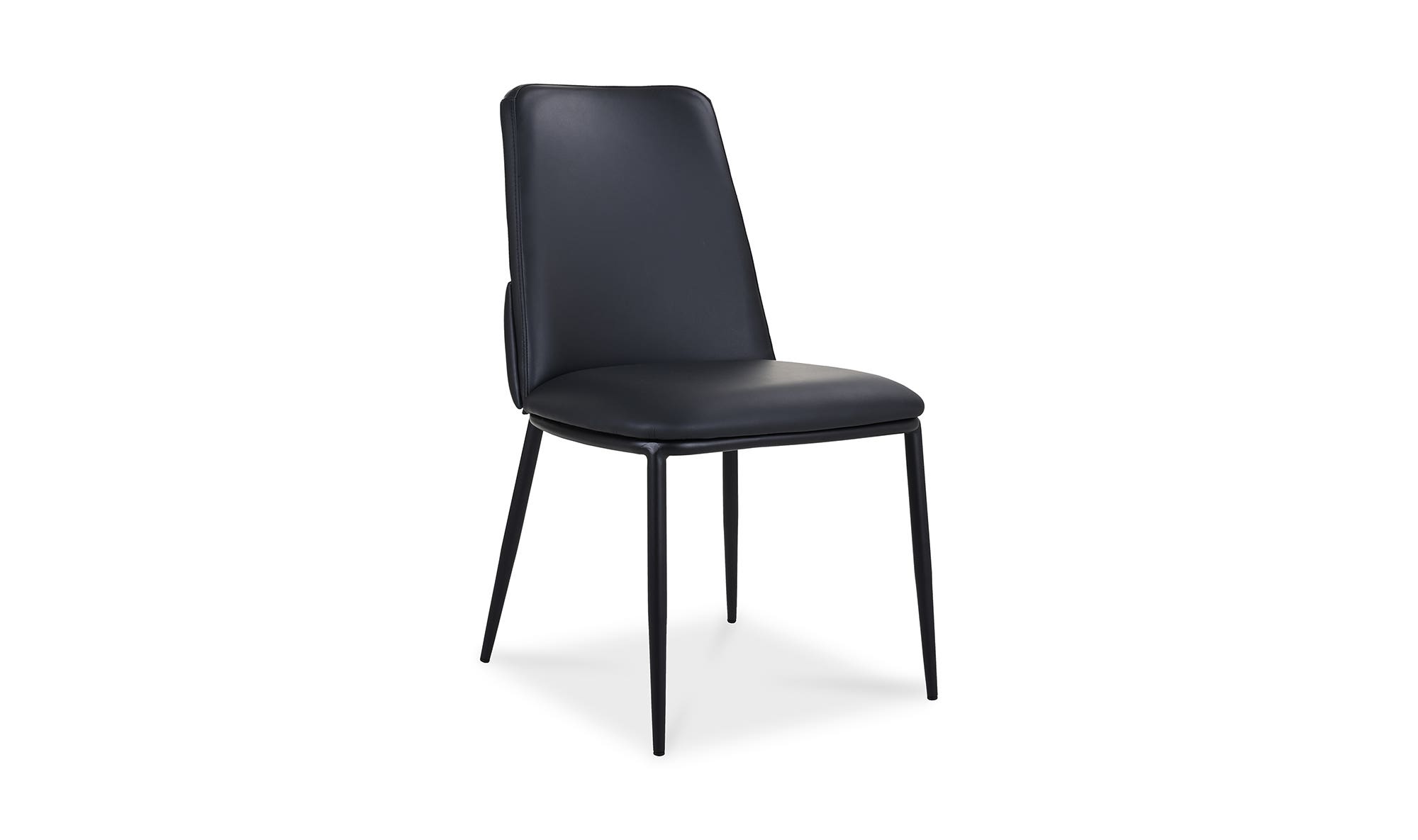 Moe's Douglas Contemporary Dining Chair Set of 2 - Black