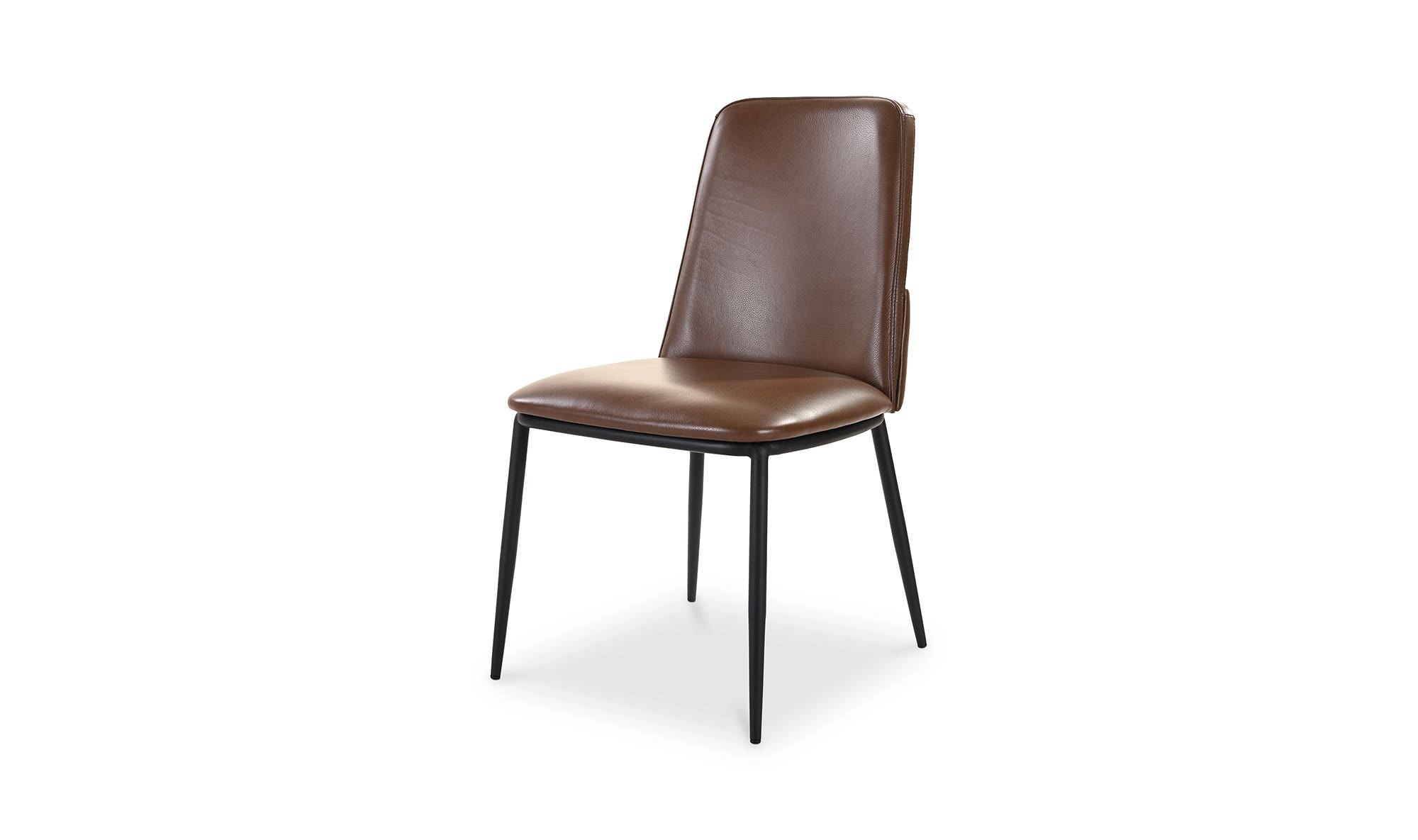 Moe's Douglas Contemporary Dining Chair Set of 2 - Dark Brown