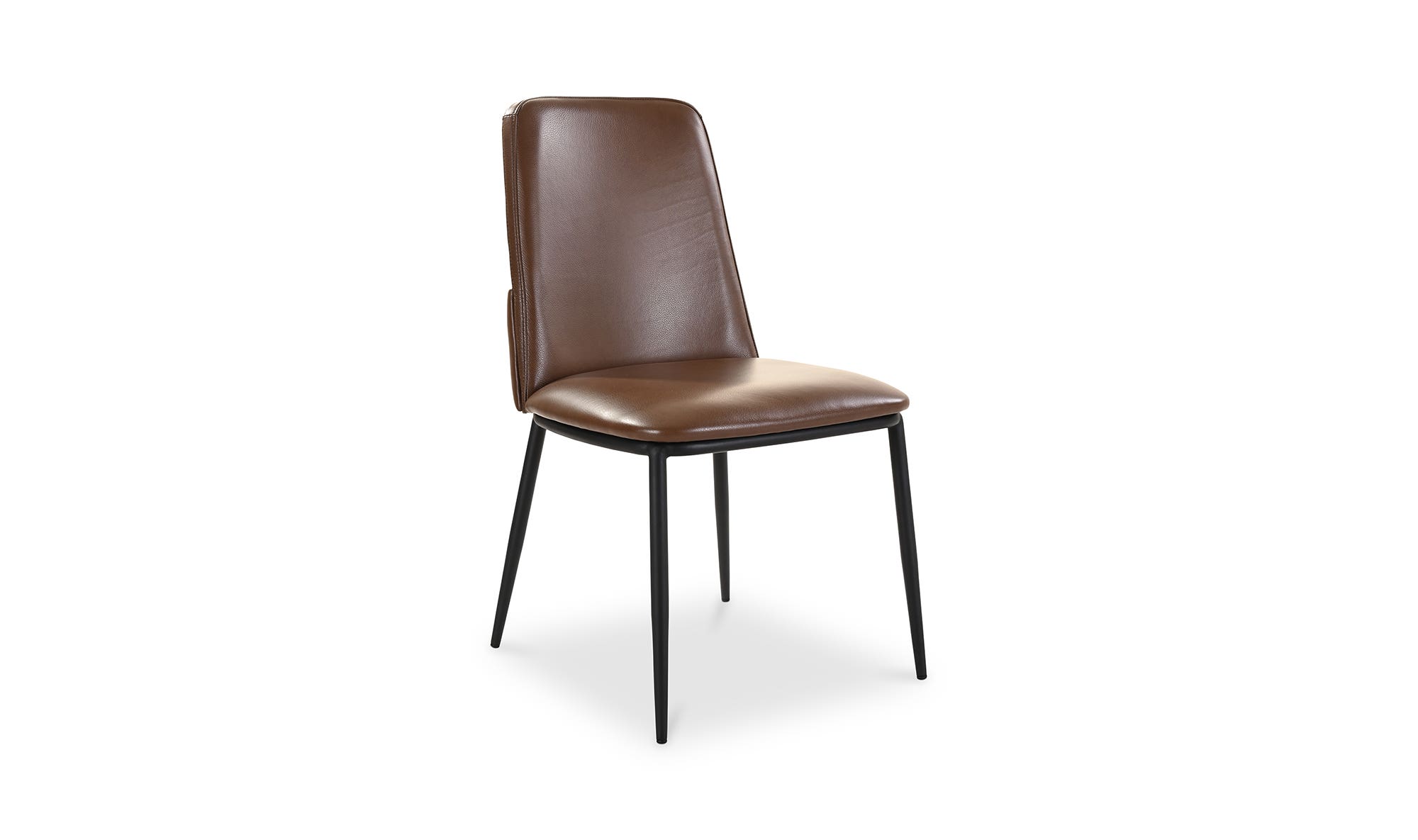 Moe's Douglas Contemporary Dining Chair Set of 2 - Dark Brown