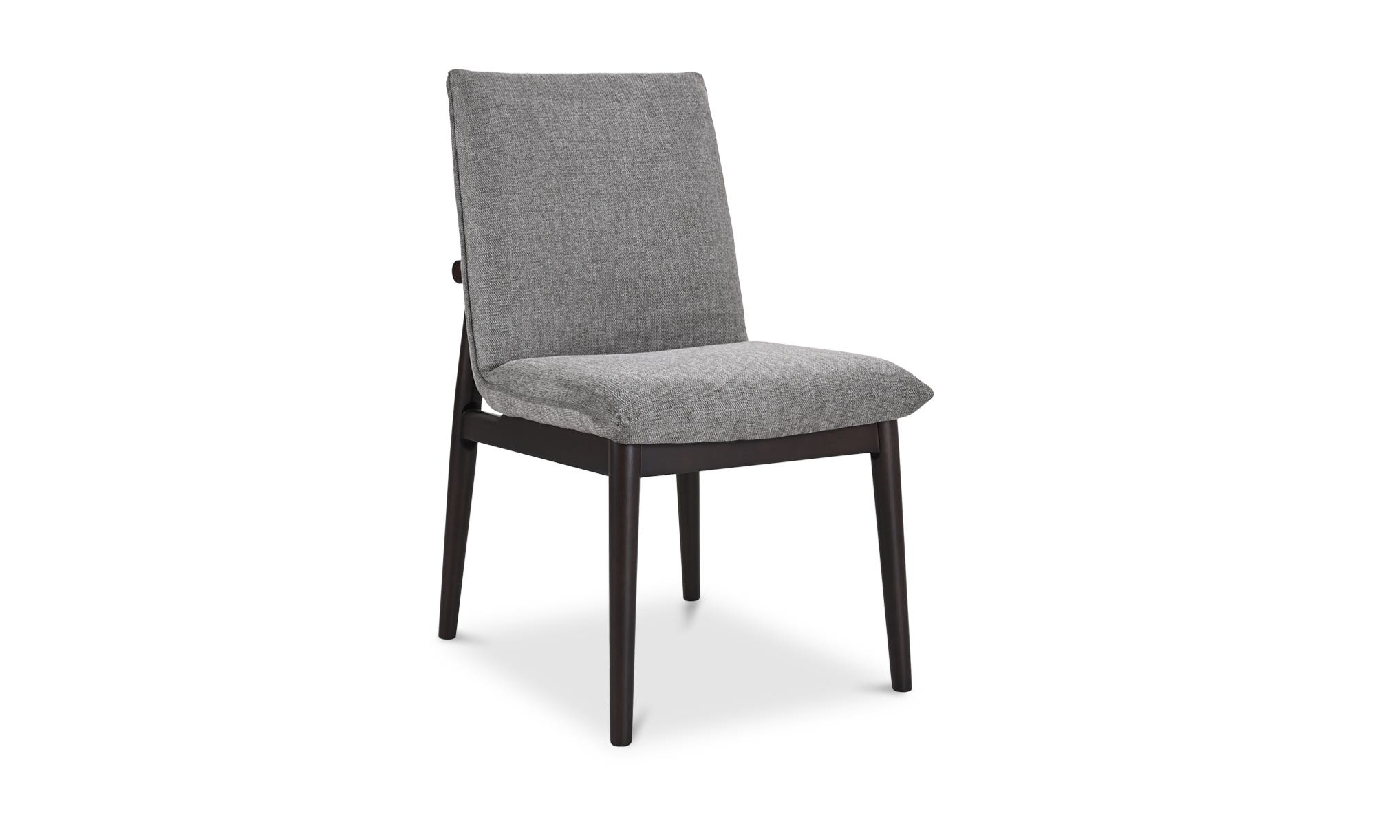 Moe's Charlie Modern Dining Chair Set of 2 - Dark Gray