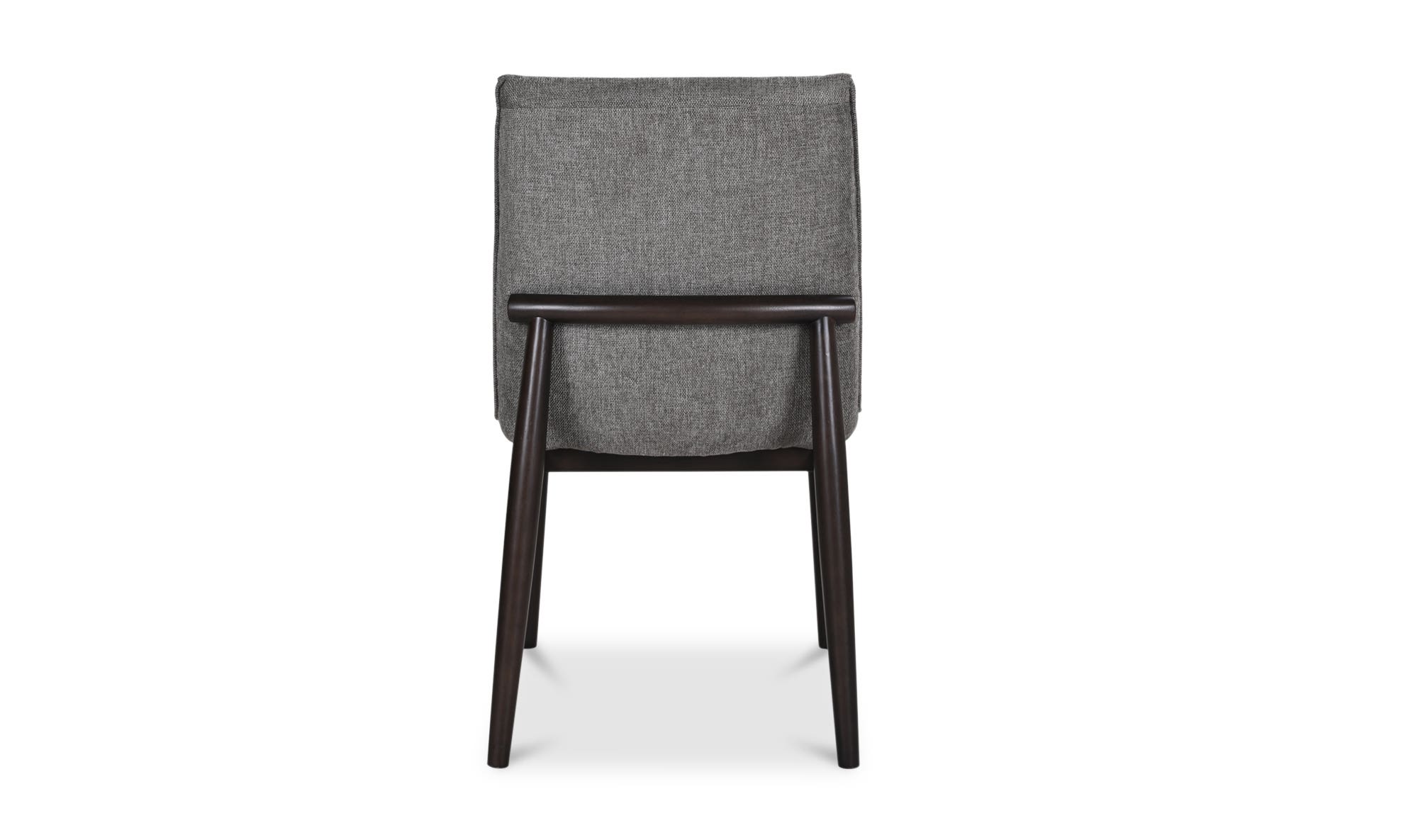 Moe's Charlie Modern Dining Chair Set of 2 - Dark Gray