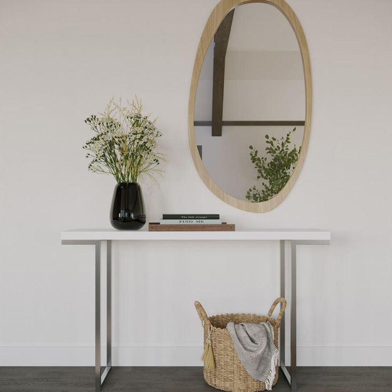 Moe's - Repetir Console Table in White