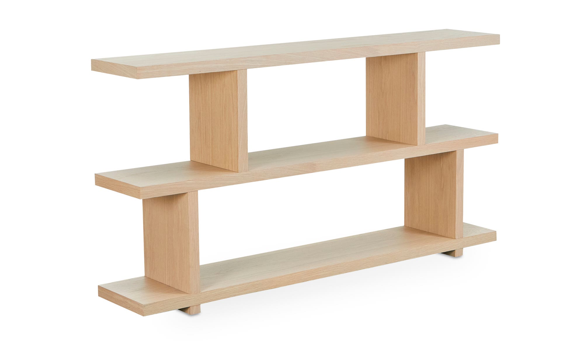 Moe's Miri Mid-Century Modern Small Shelf - Oak