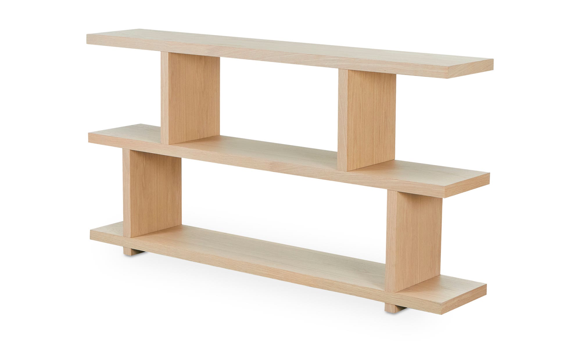 Moe's Miri Mid-Century Modern Small Shelf - Oak