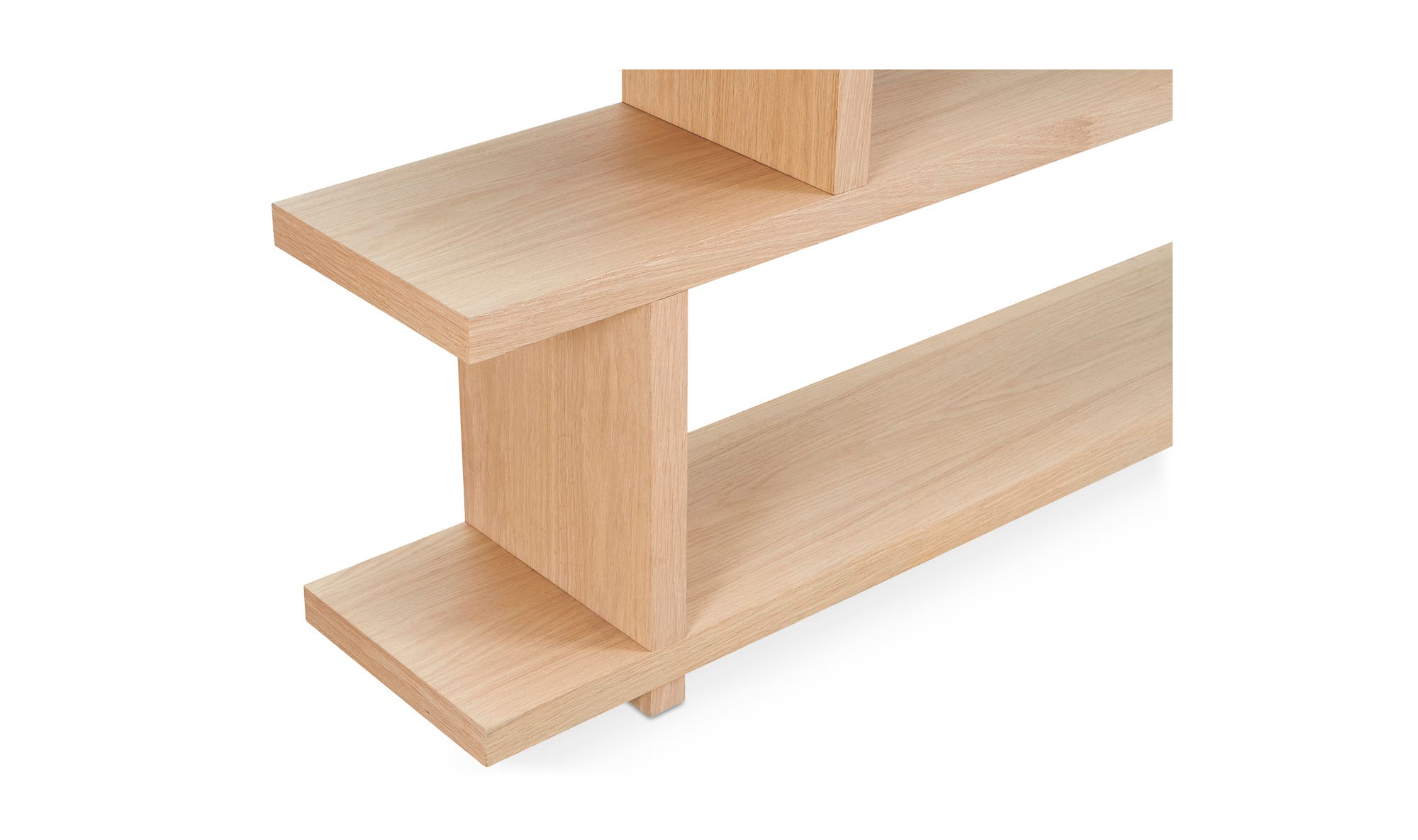 Moe's Miri Mid-Century Modern Small Shelf - Oak