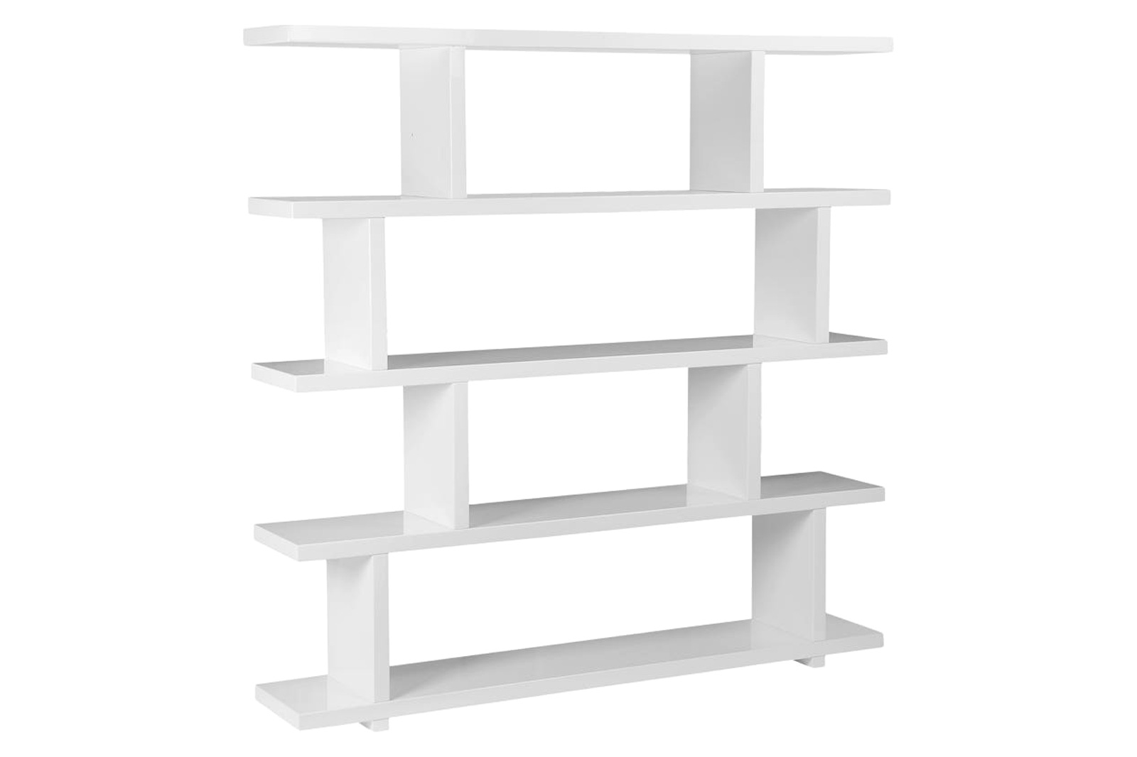 Moe's Miri Mid-Century Modern Large Shelf - White