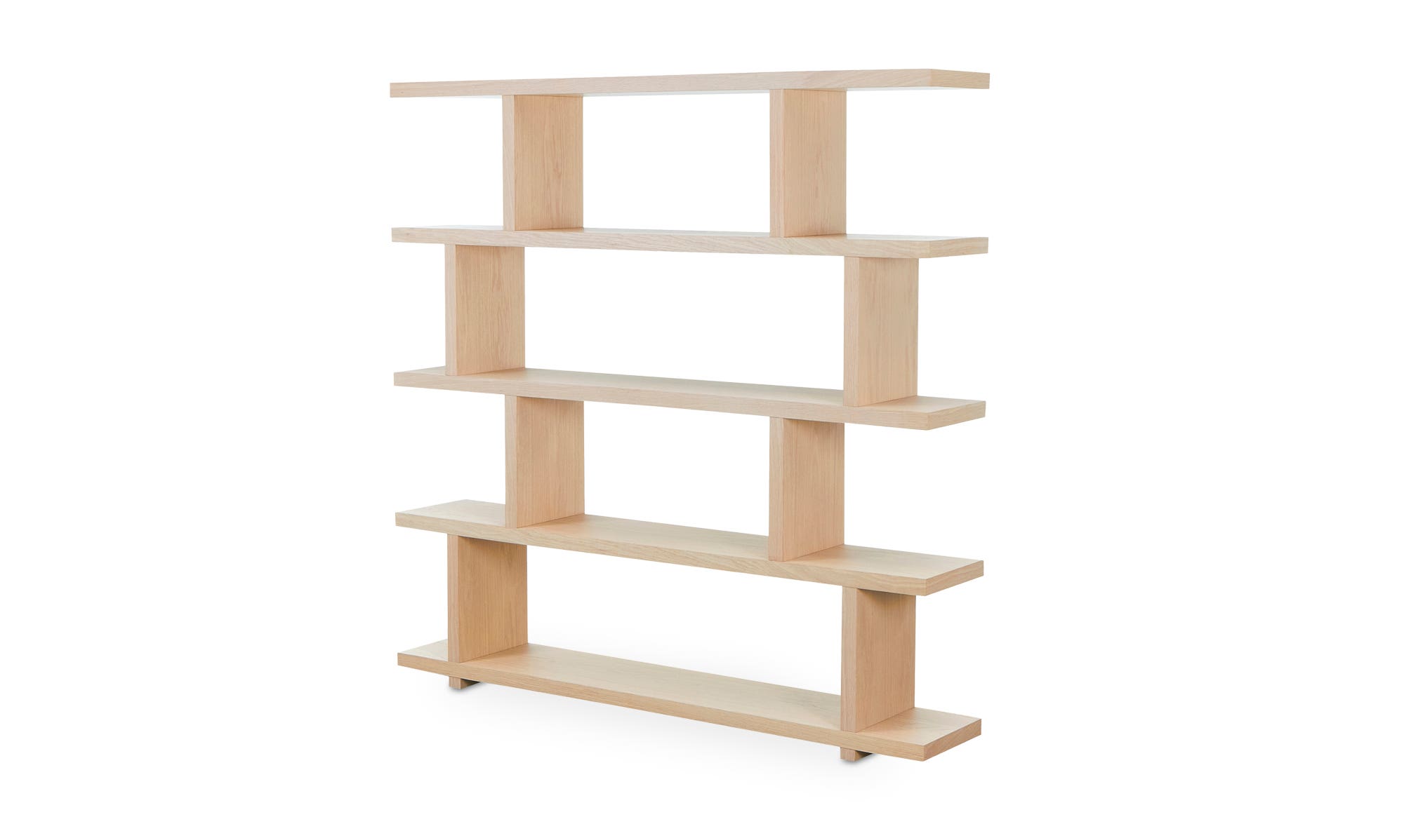 Moe's Miri Mid-Century Modern Large Shelf - Oak