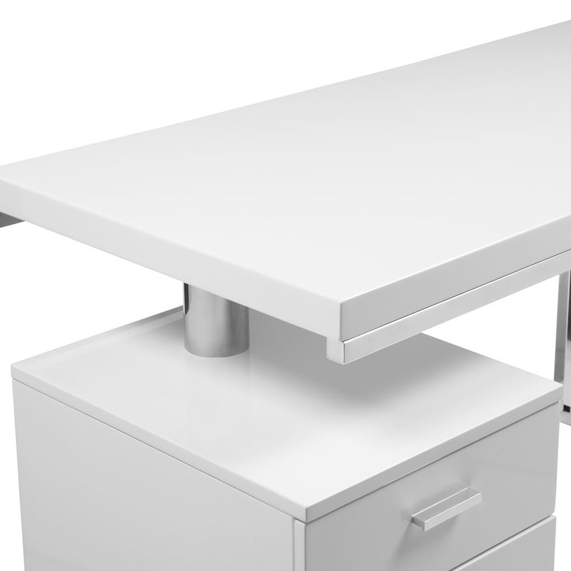 Moe's - Martos Desk in White