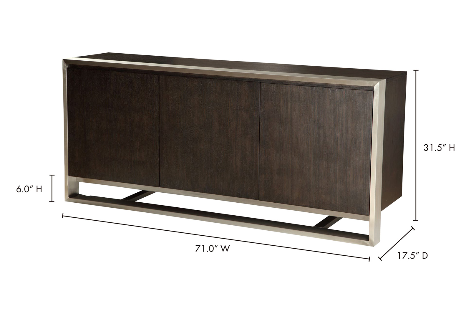 Moe's - Vincent Sideboard in Brown