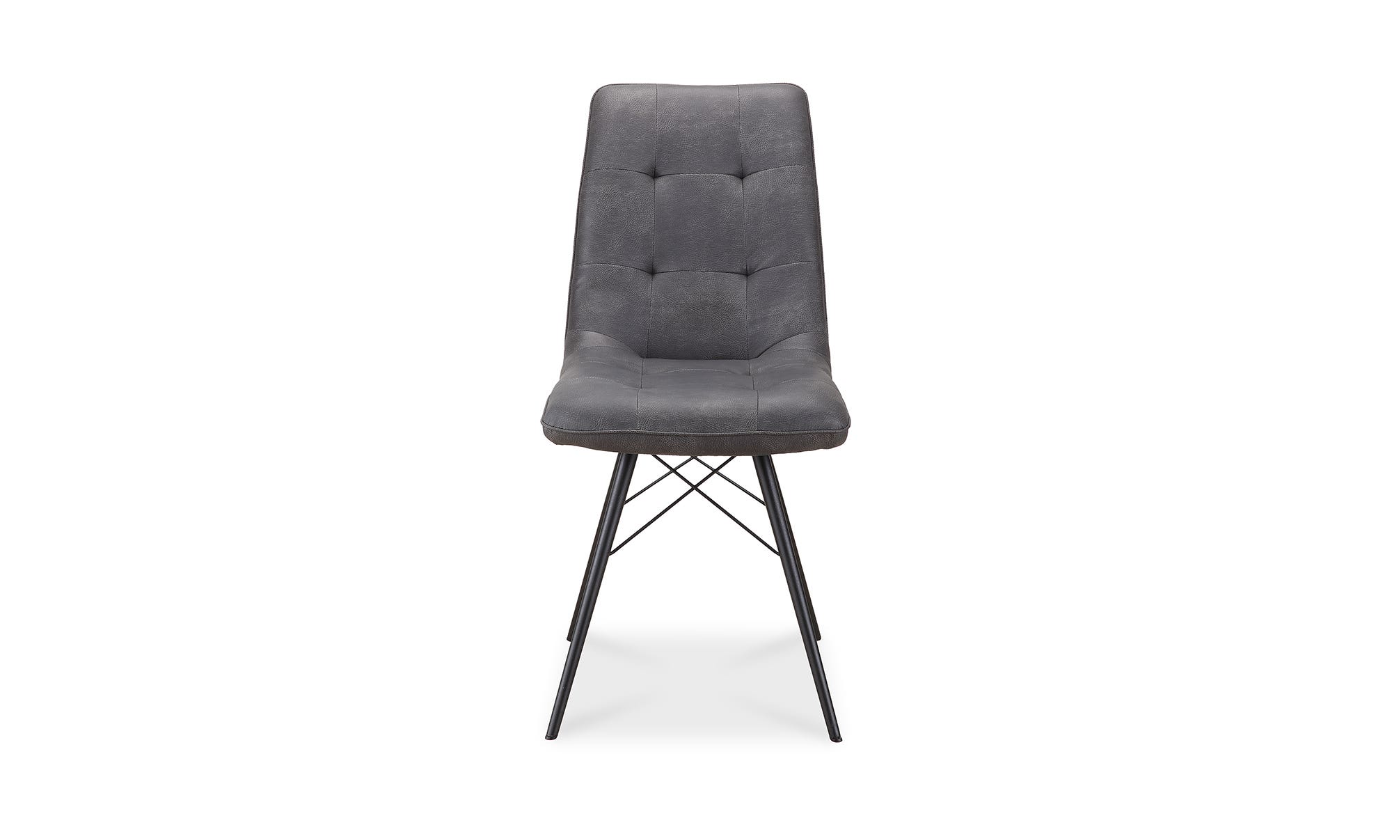 Moe's - Morrison Industrial Side Chair Set of 2 in Gray