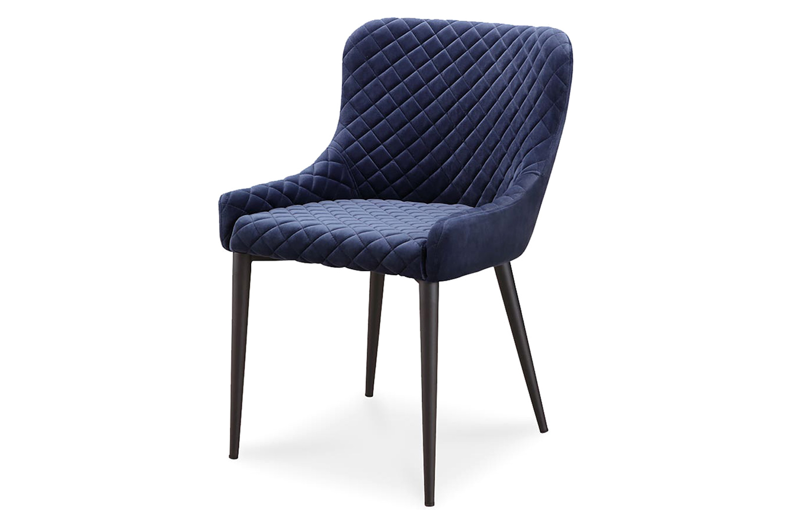 Moe's Etta Contemporary Dining Chair - Navy Blue