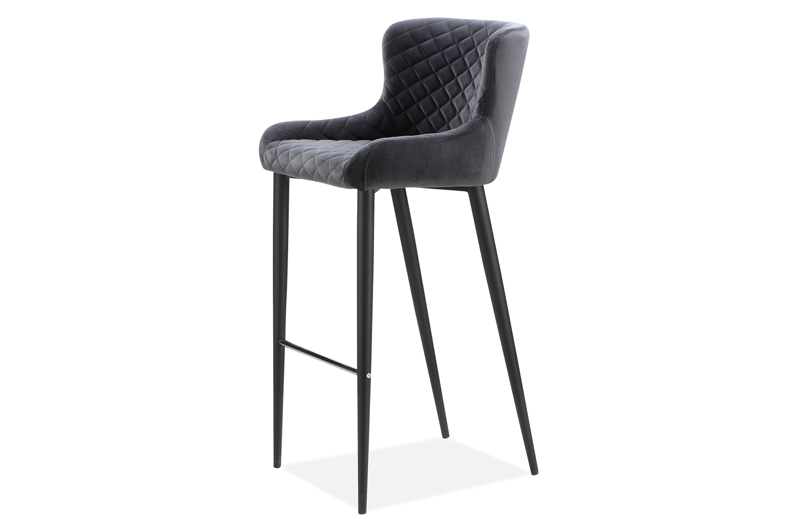 Moe's Etta Contemporary Counter Stool - Dark Gray