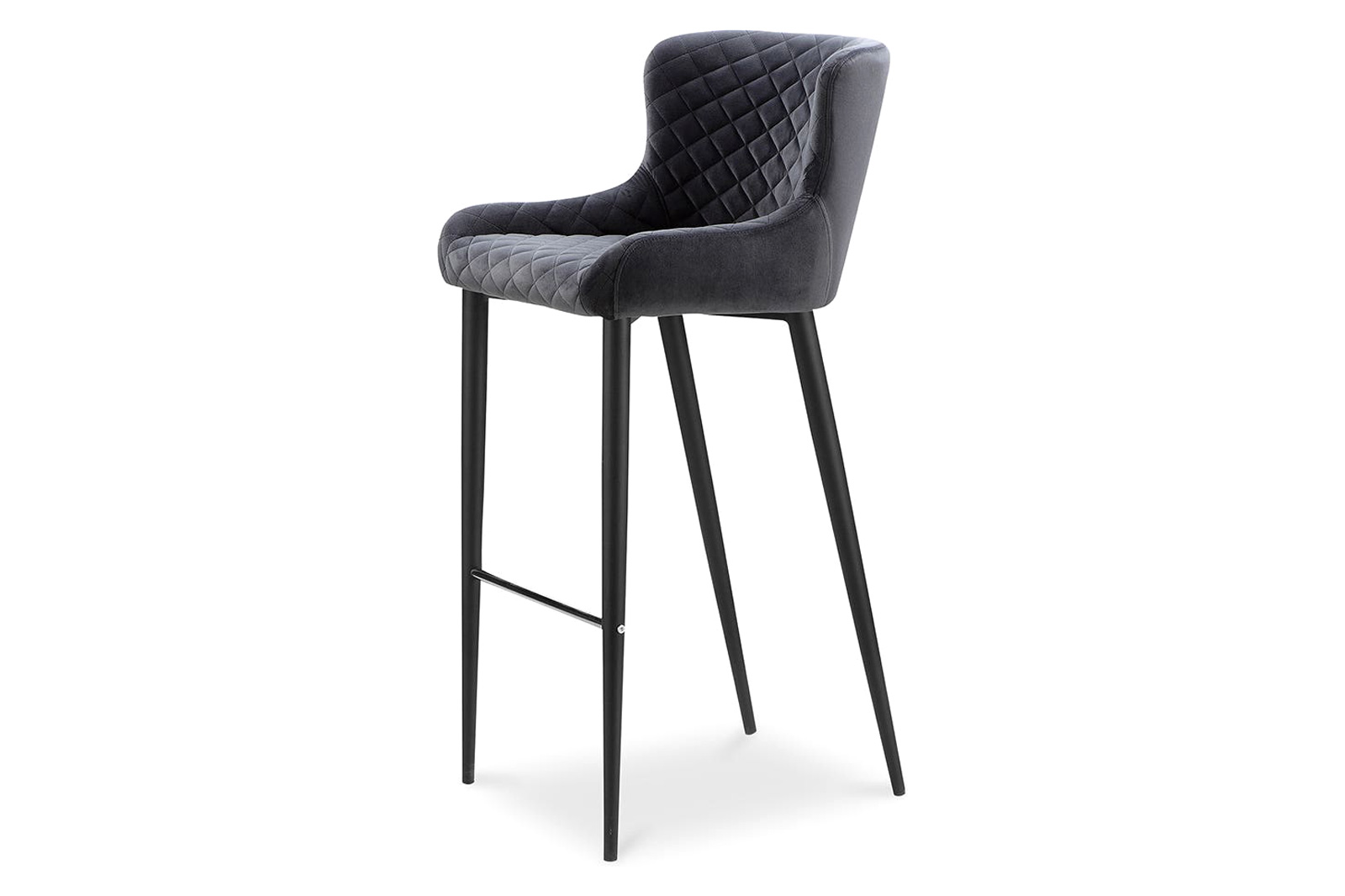 Moe's Etta Bar Stool - Dark Gray