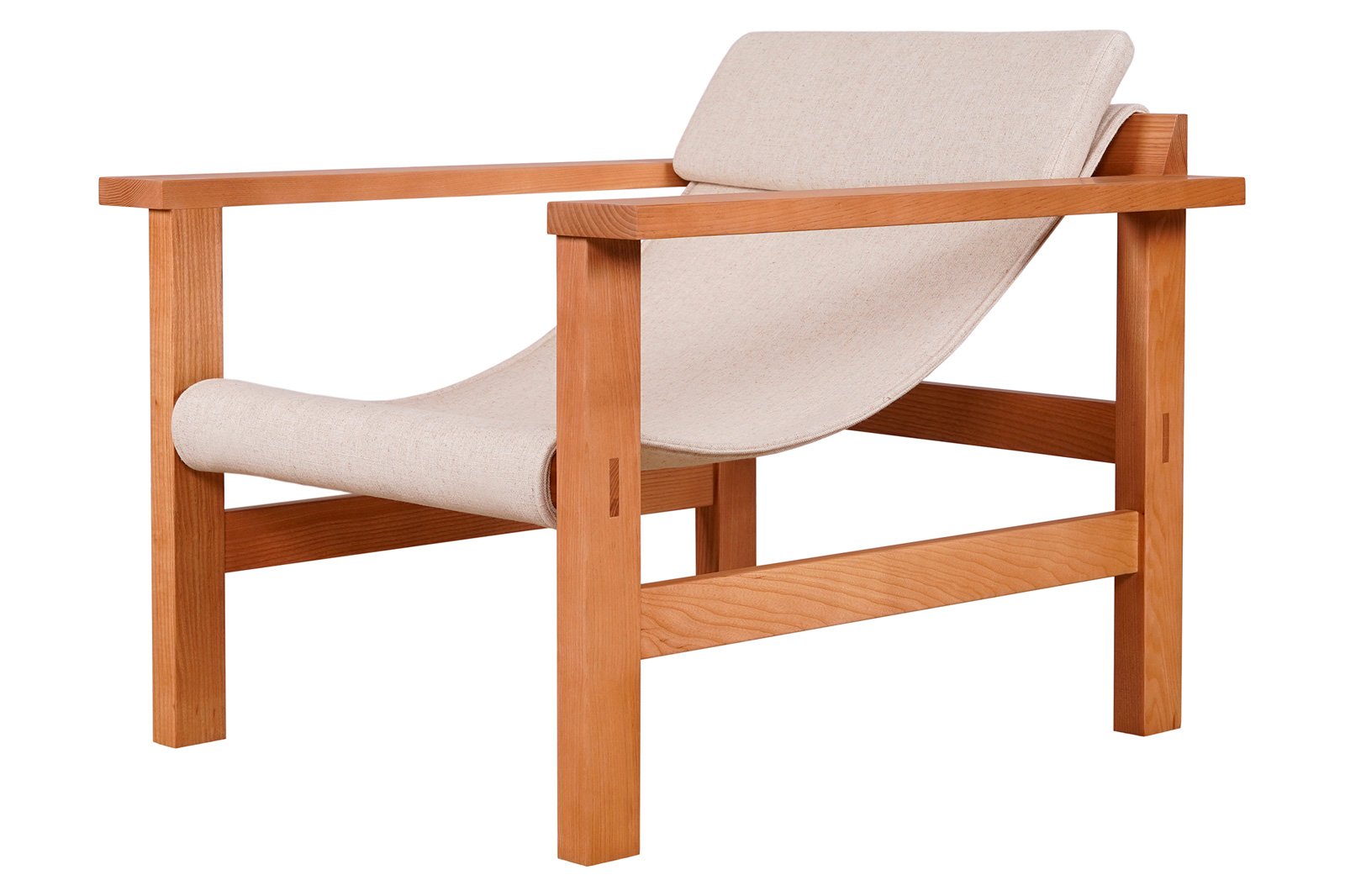 Moe's Annex Lounge Chair - Flecked Linen