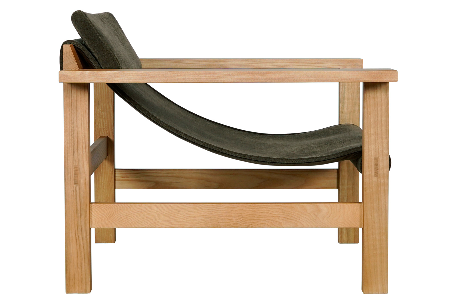 Moe's Annex Lounge Chair - Cedar Green