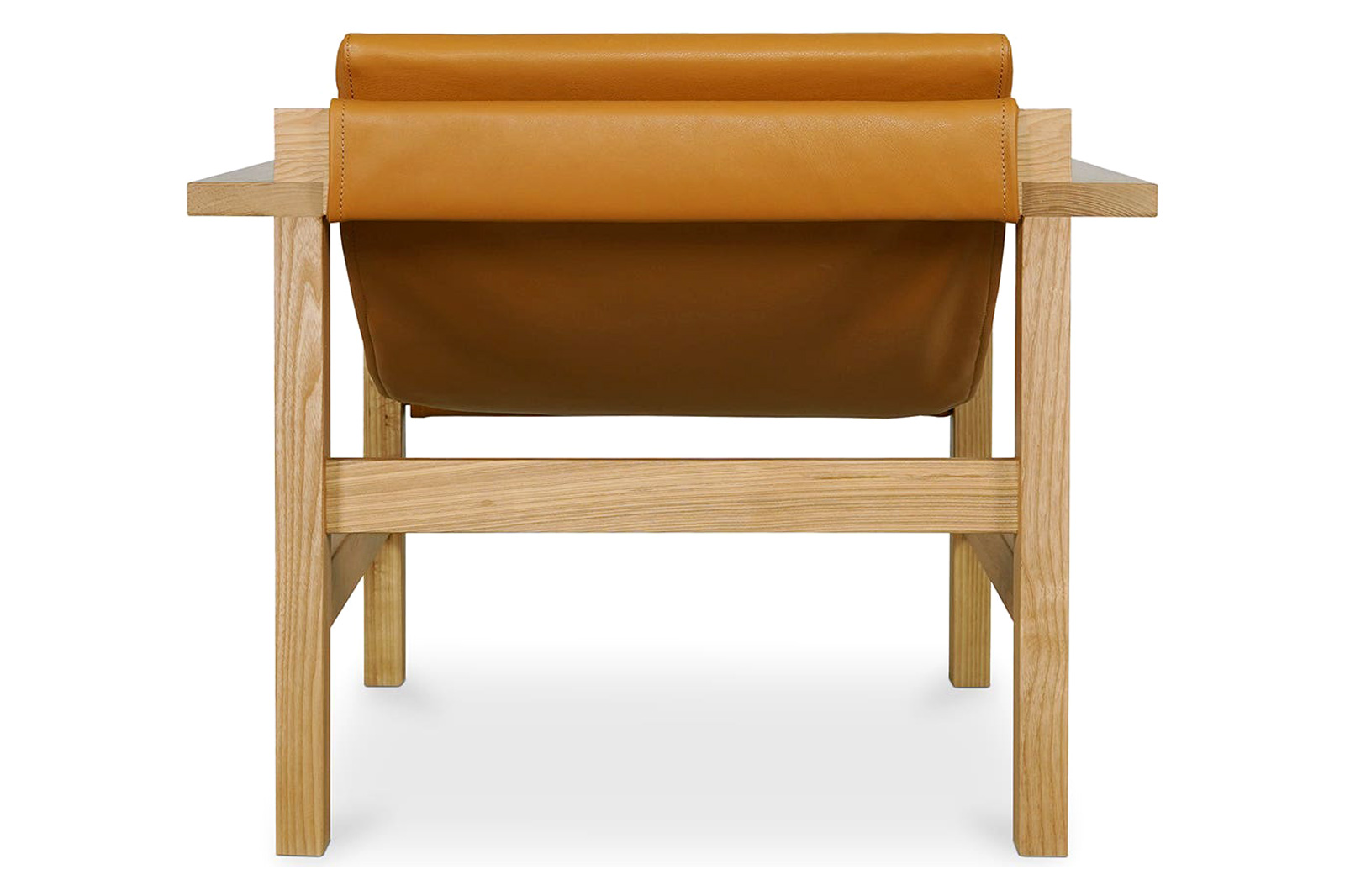 Moe's Annex Lounge Chair - Hazel Brown Leather